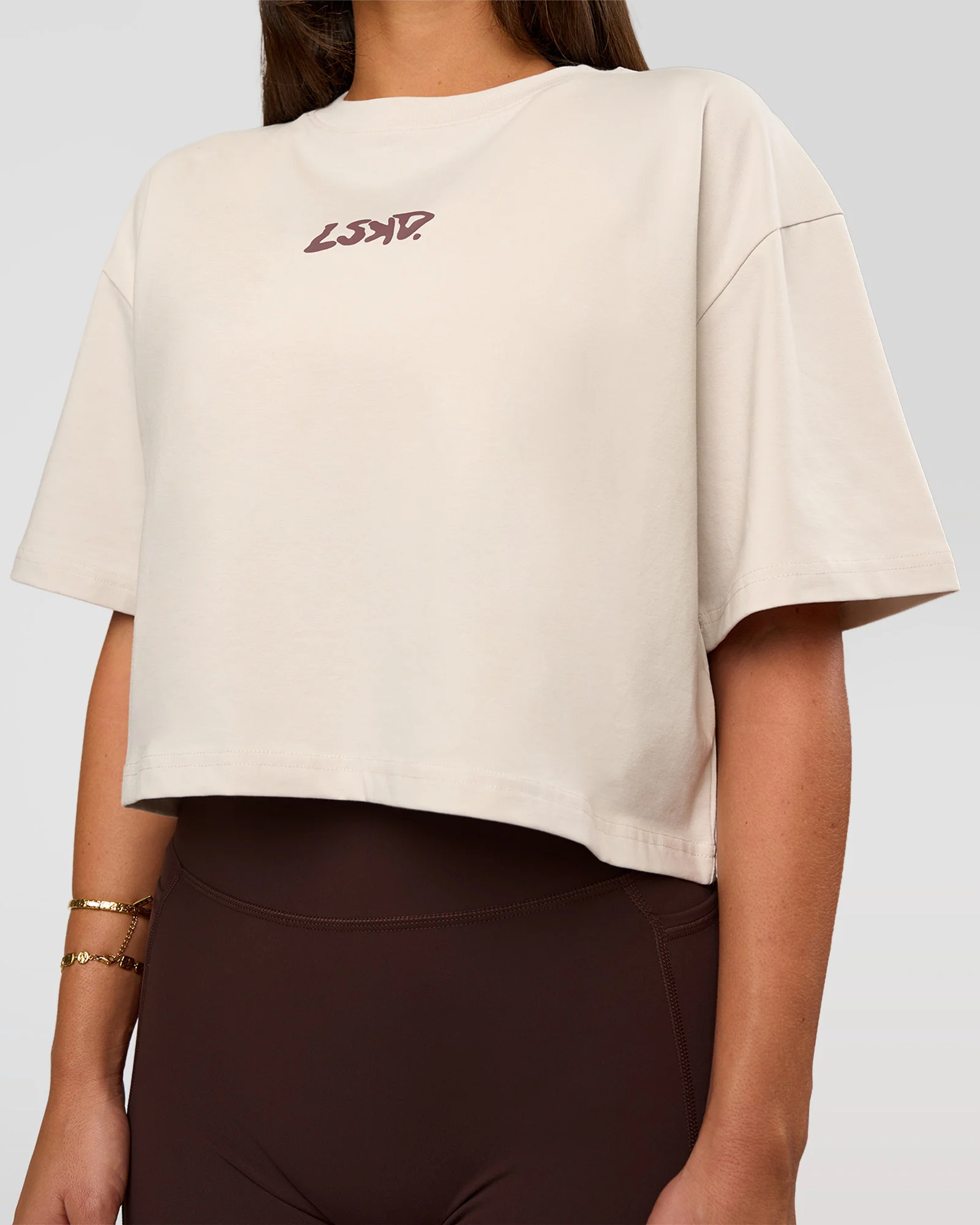 Go-To Heavyweight FLXCotton Street Tee - Clay-Cocoa Powder - Image 5