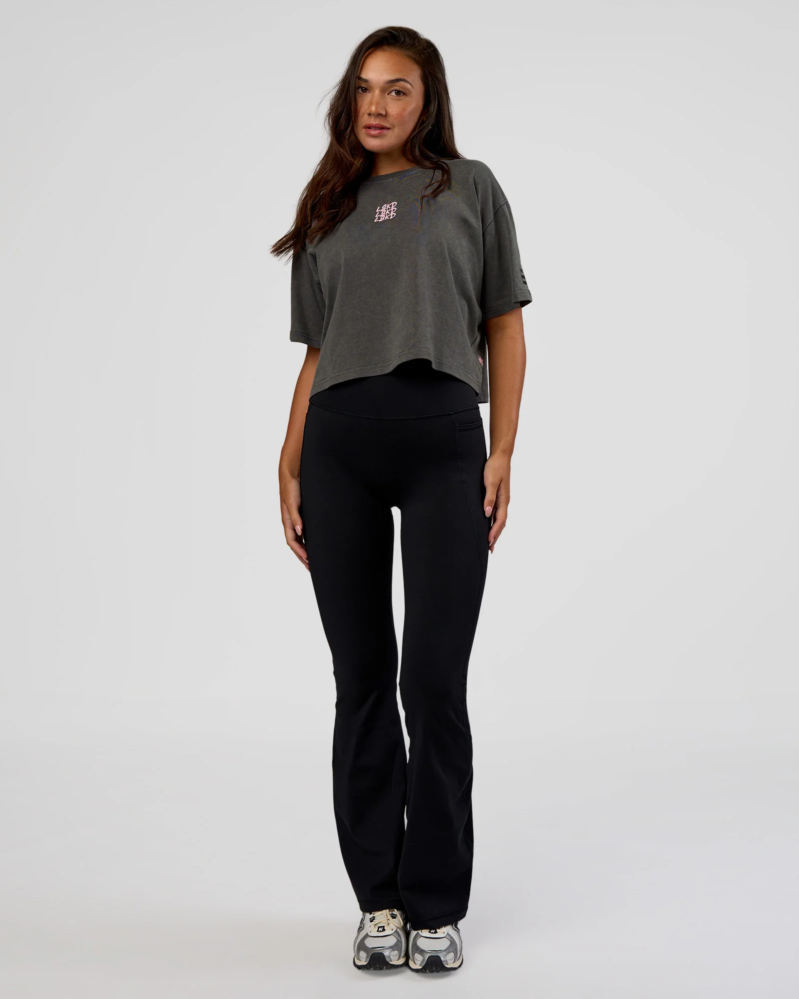 Go-To Heavyweight Reflective Skimmer Tee - Dark Storm Washed-Reflective - Image 5