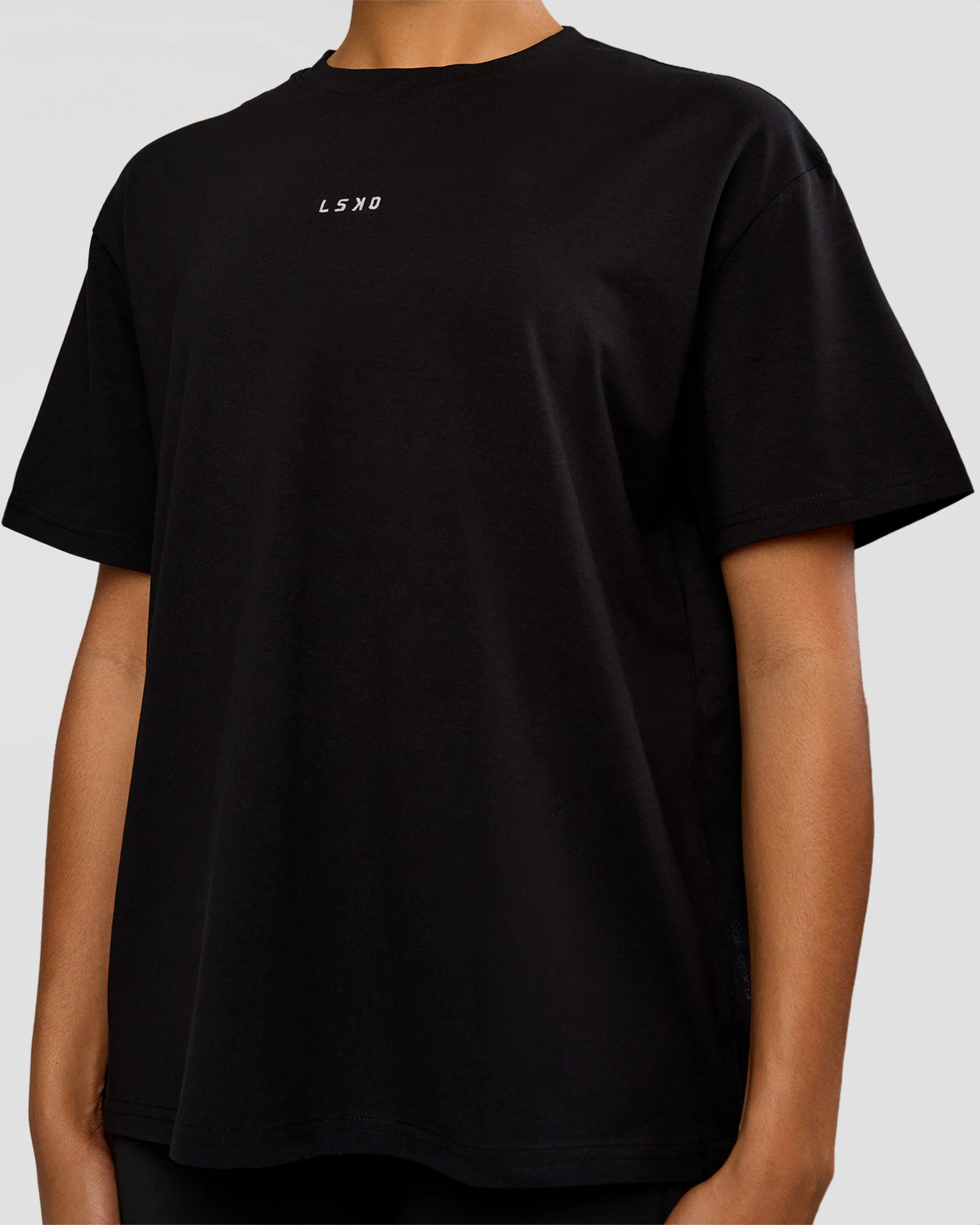 Go-To Love The Process FLXCotton Tee - Black-Palace Blue - Image 4