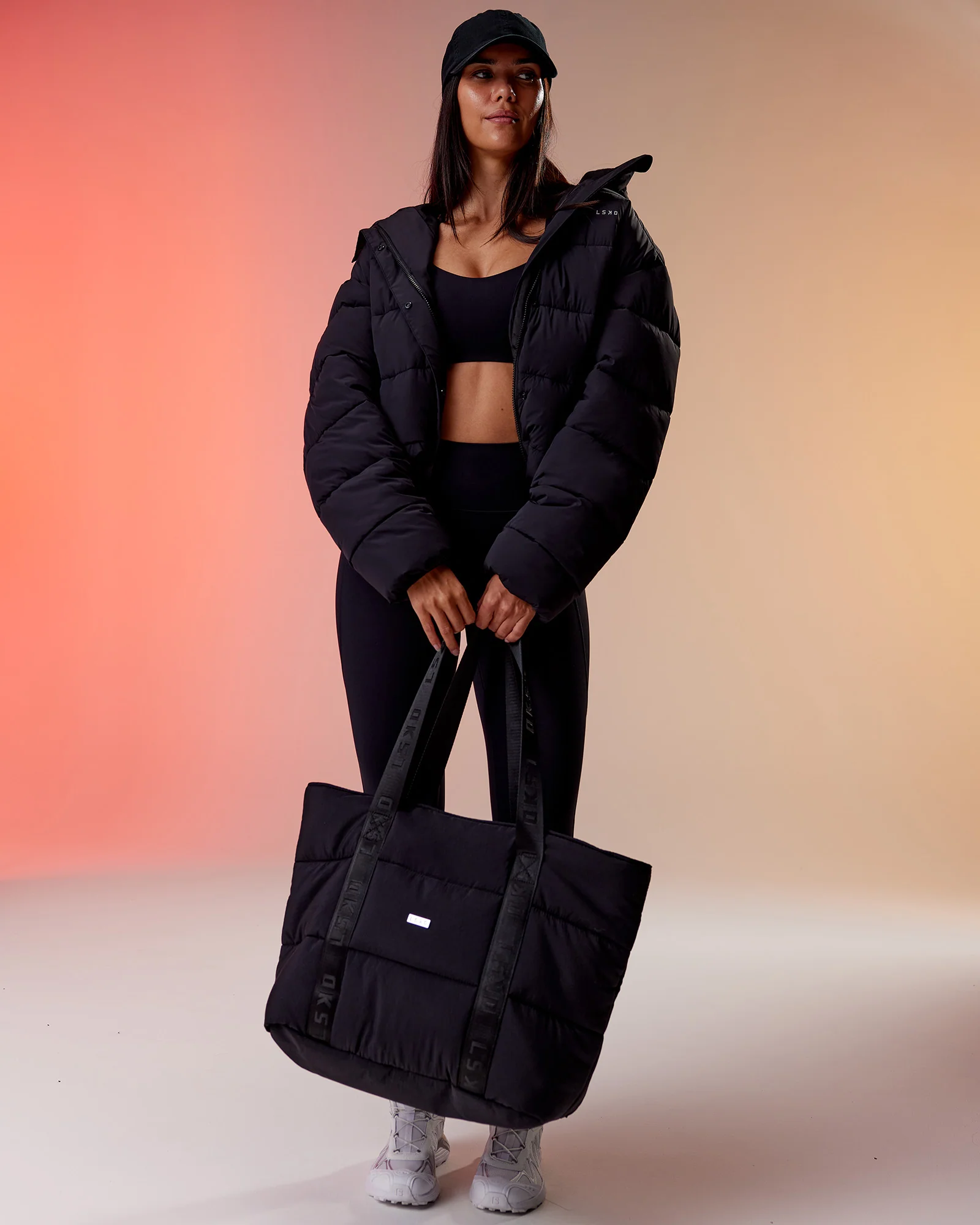 Go-To Puffer Jacket - Black - Image 6