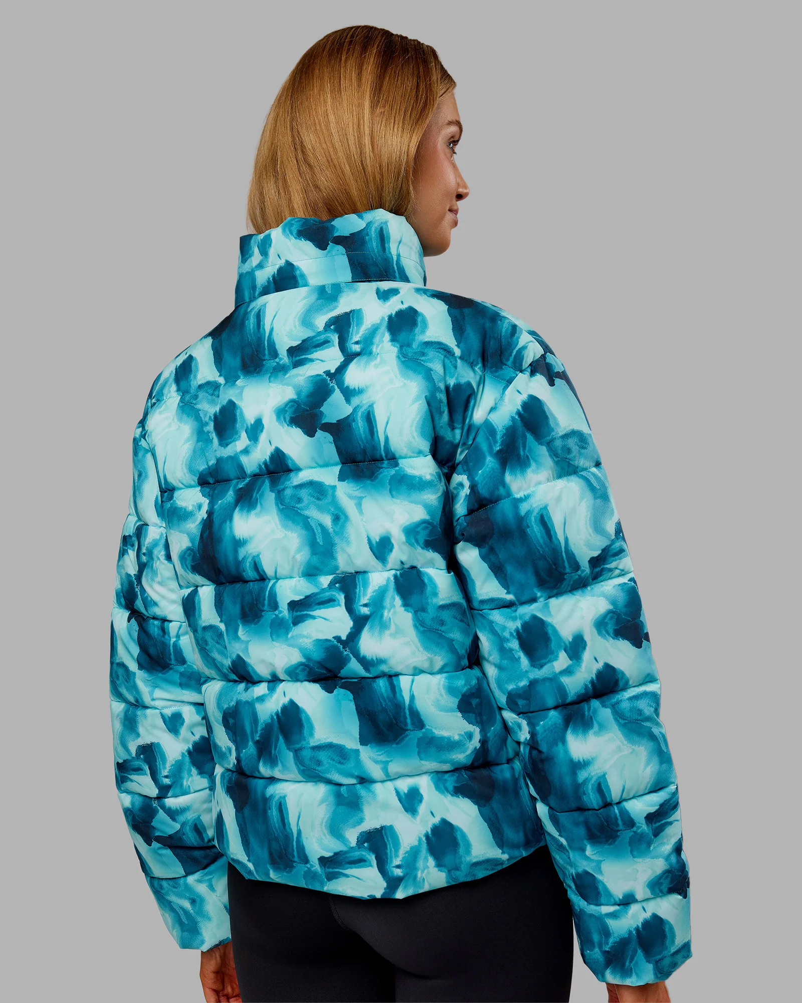 Go-To Puffer Jacket - Dazed Print - Image 11