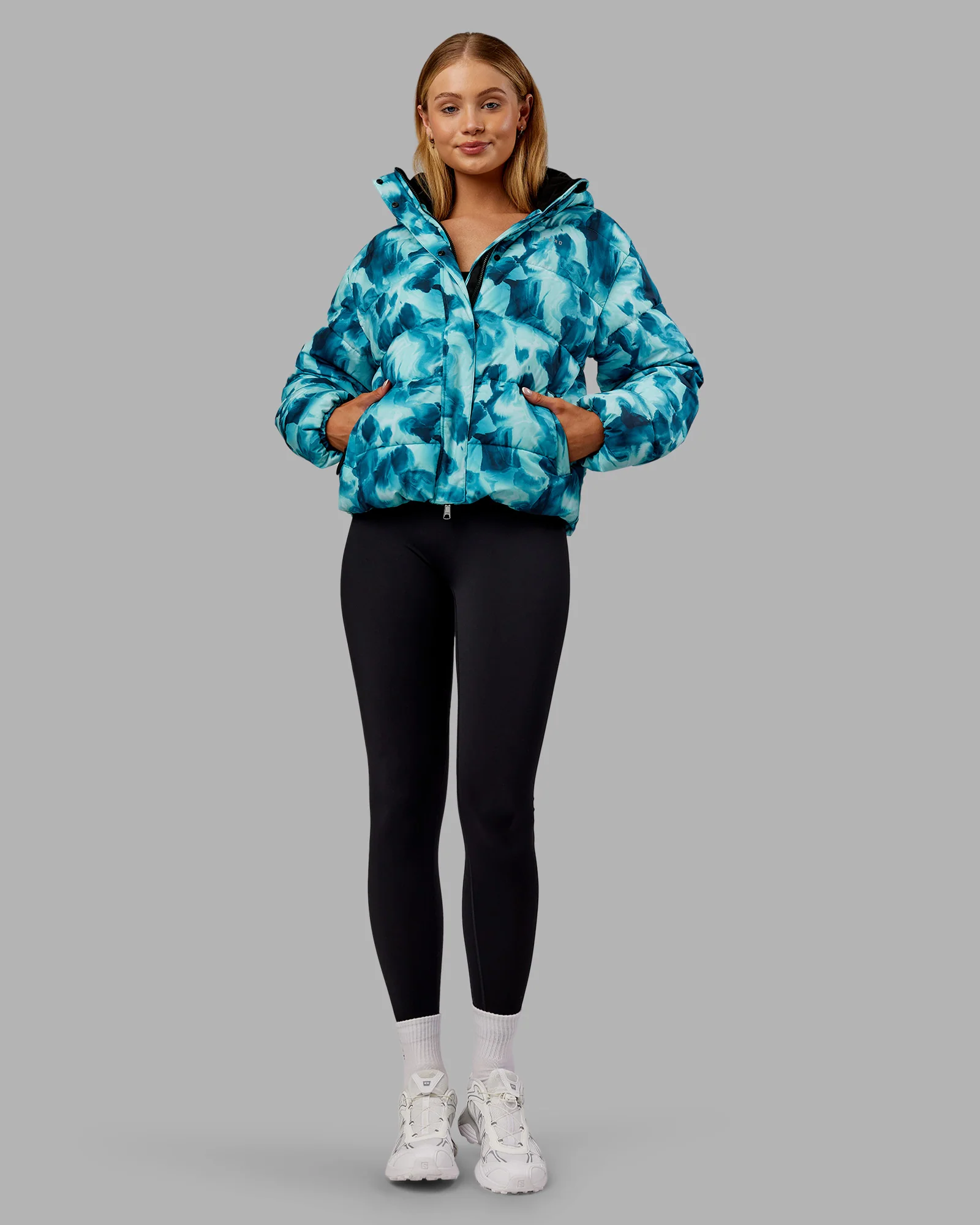 Go-To Puffer Jacket - Dazed Print - Image 6