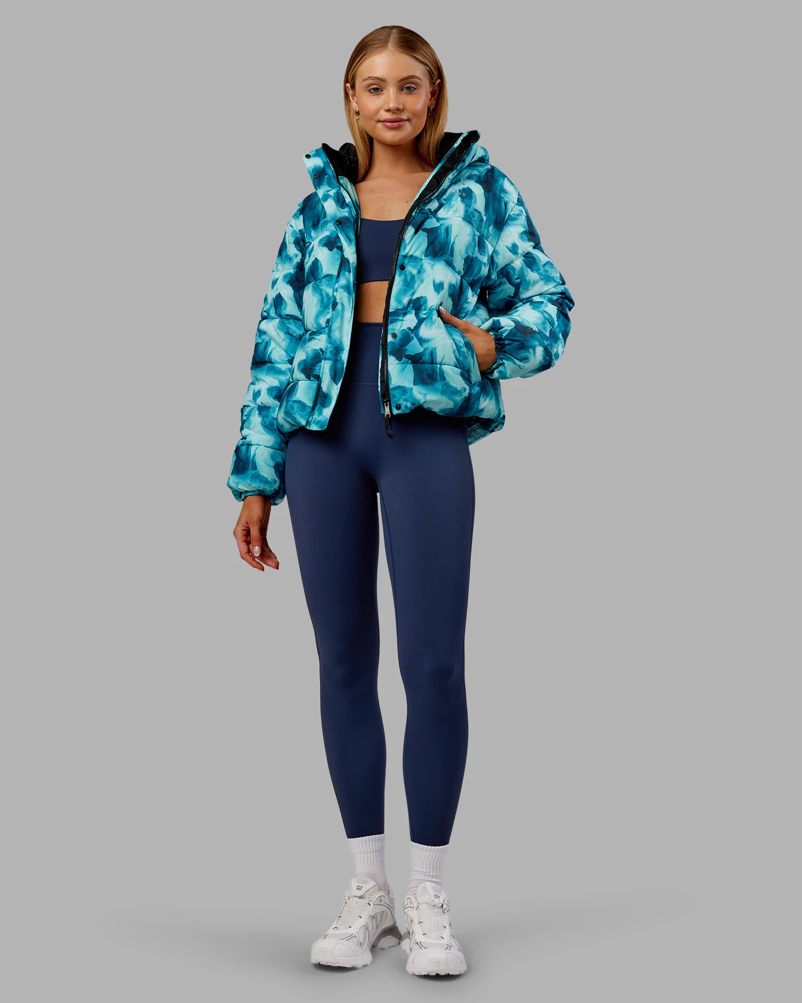 Go-To Puffer Jacket - Dazed Print - Image 9