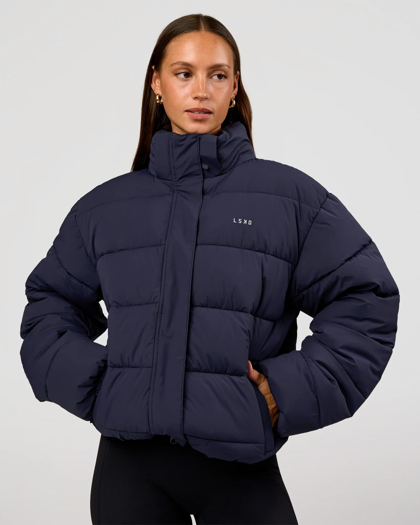 Go-To Puffer Jacket - Future Navy - Image 10