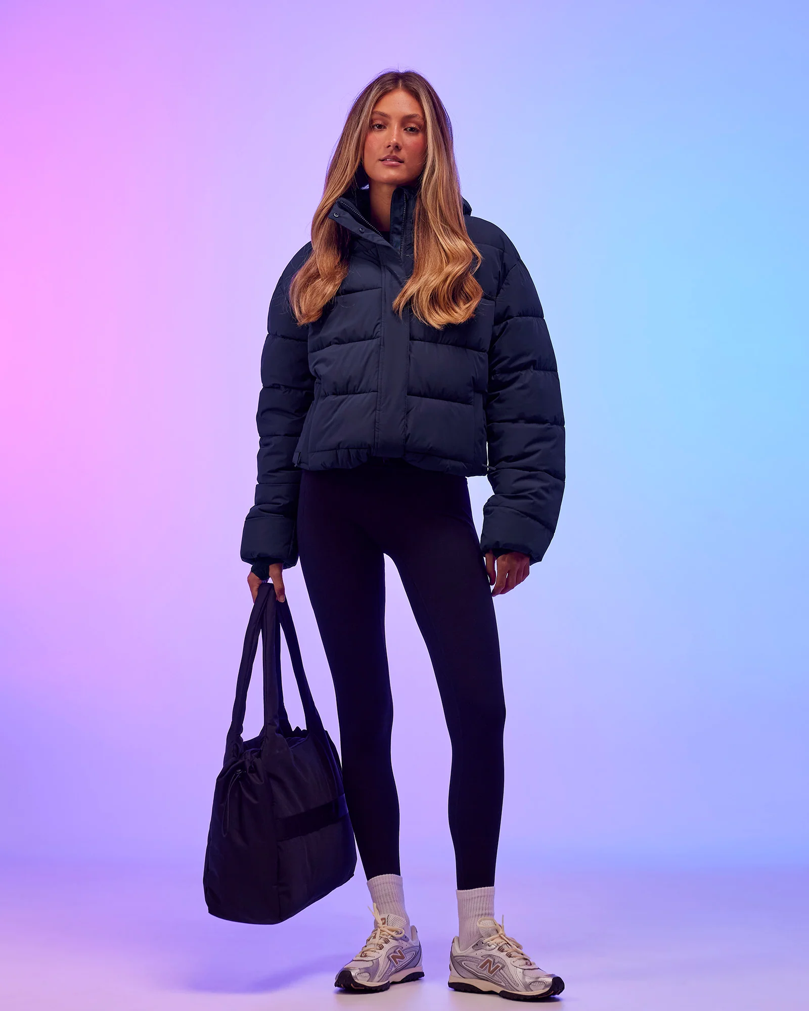 Go-To Puffer Jacket - Future Navy - Image 2
