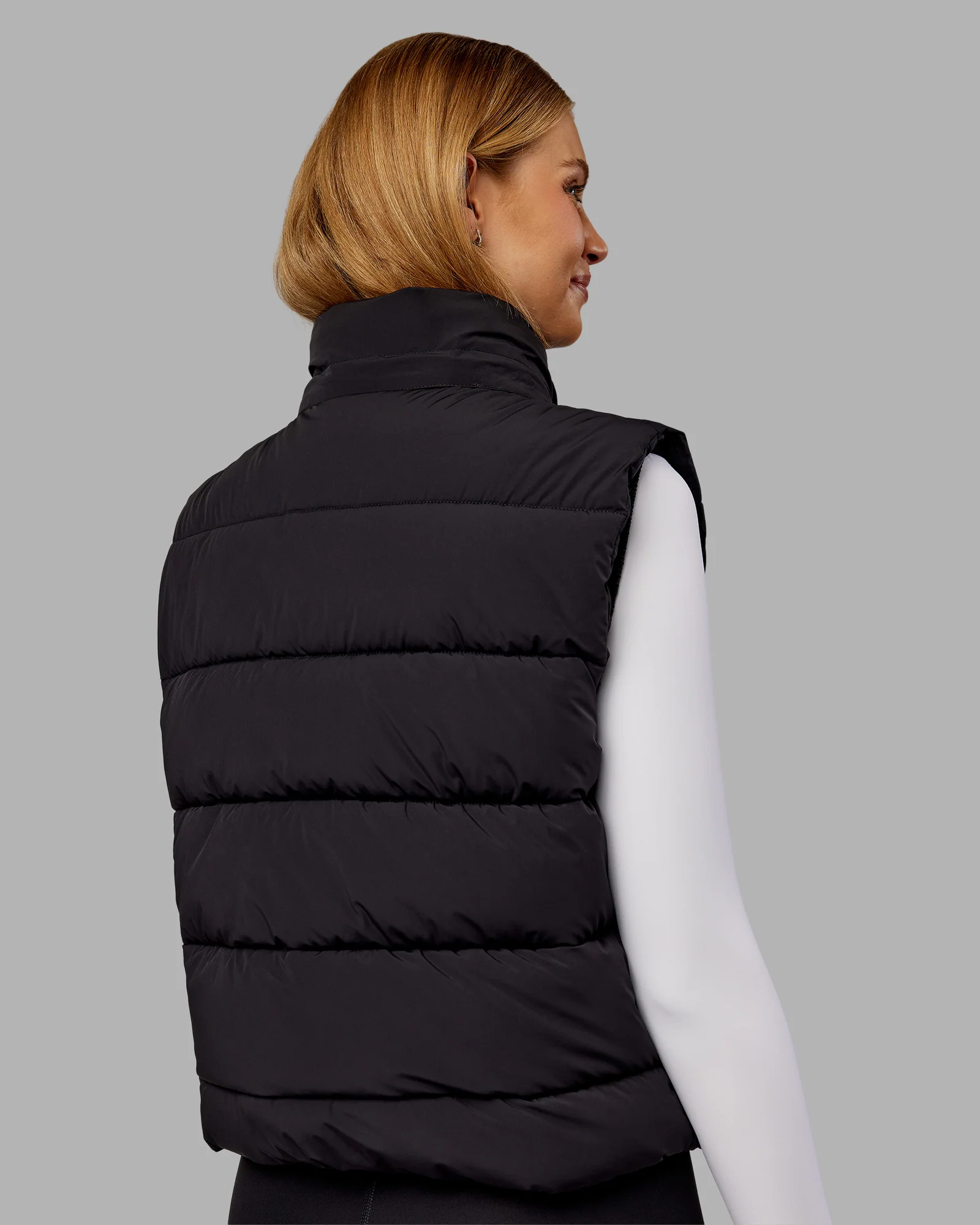 Go-To Puffer Vest - Black - Image 12