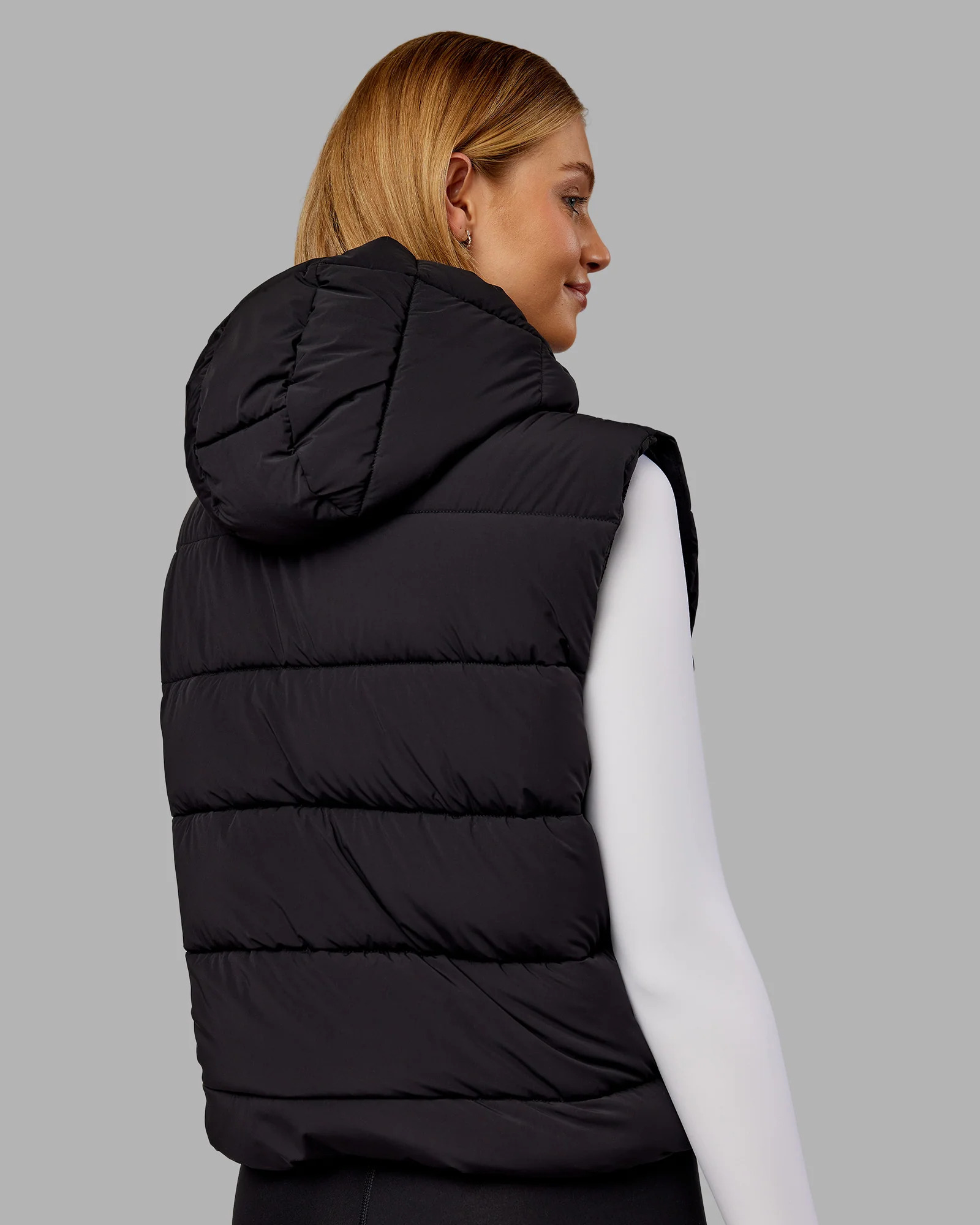 Go-To Puffer Vest - Black - Image 3