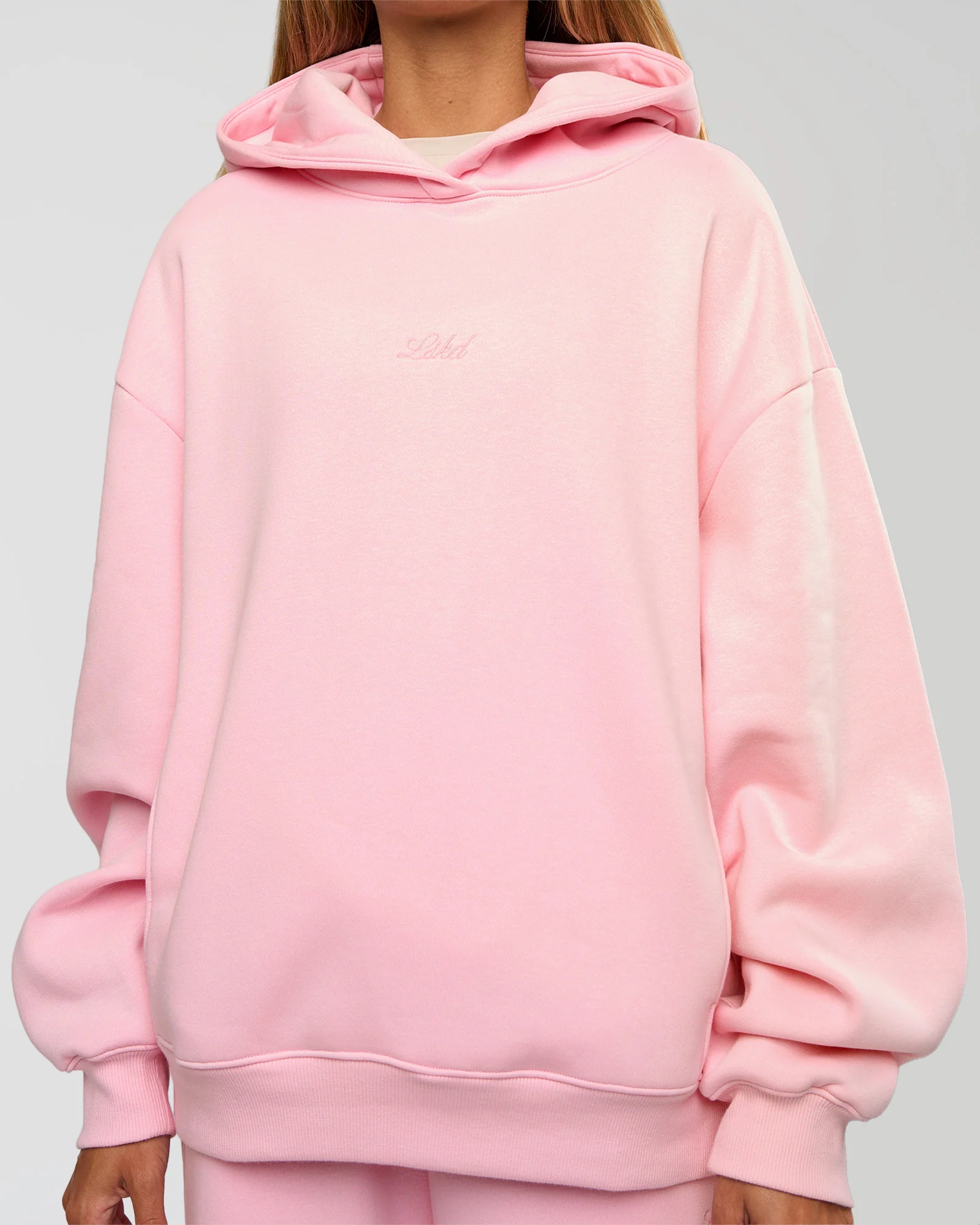 Go-To Script Oversized Hoodie - Marshmallow - Image 9