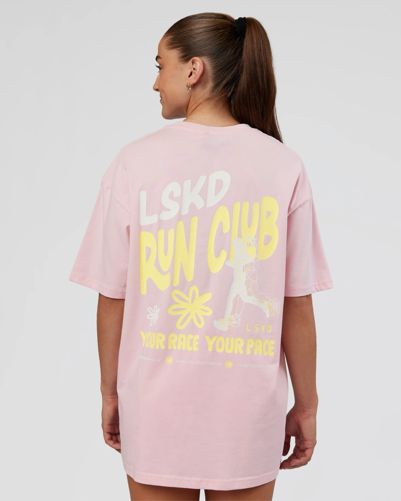 Grace Grove FLXCotton Oversize Tee - Marshmallow - Image 2
