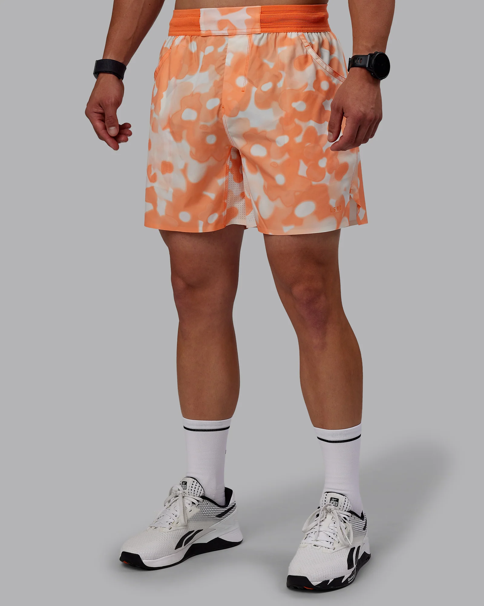 Grand Slam 6" Short - Wildflower Cantaloupe - Image 11