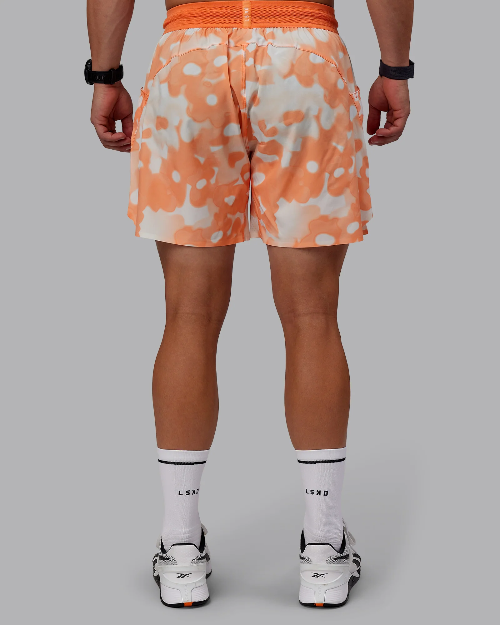 Grand Slam 6" Short - Wildflower Cantaloupe - Image 12