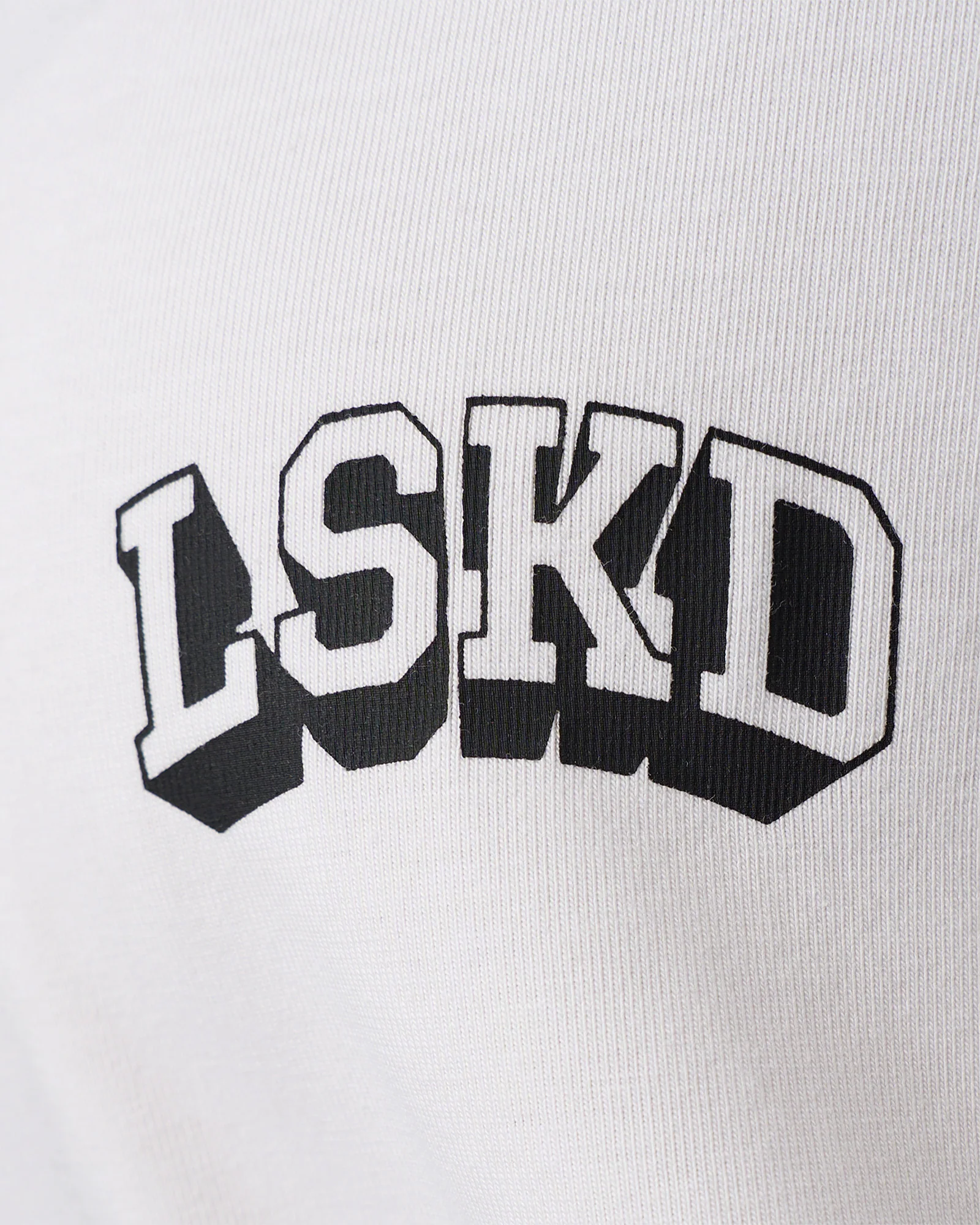 Grid FLXCotton Oversized Tee - White-Black - Image 10