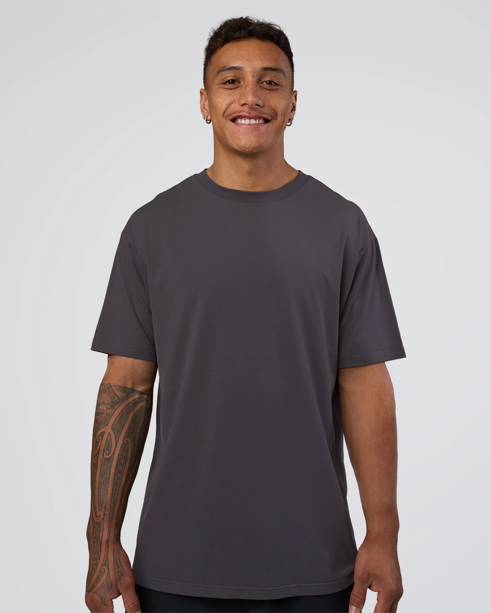 Forever EffortlessTech Tee - Dark Storm - Image 4