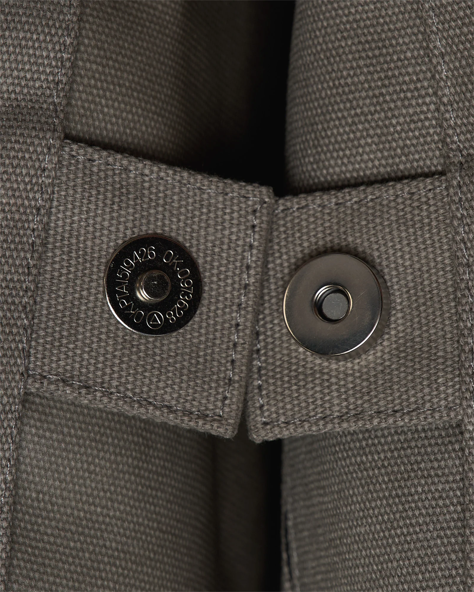 Hold It All Canvas Tote - Circular Grey-Values - Image 5