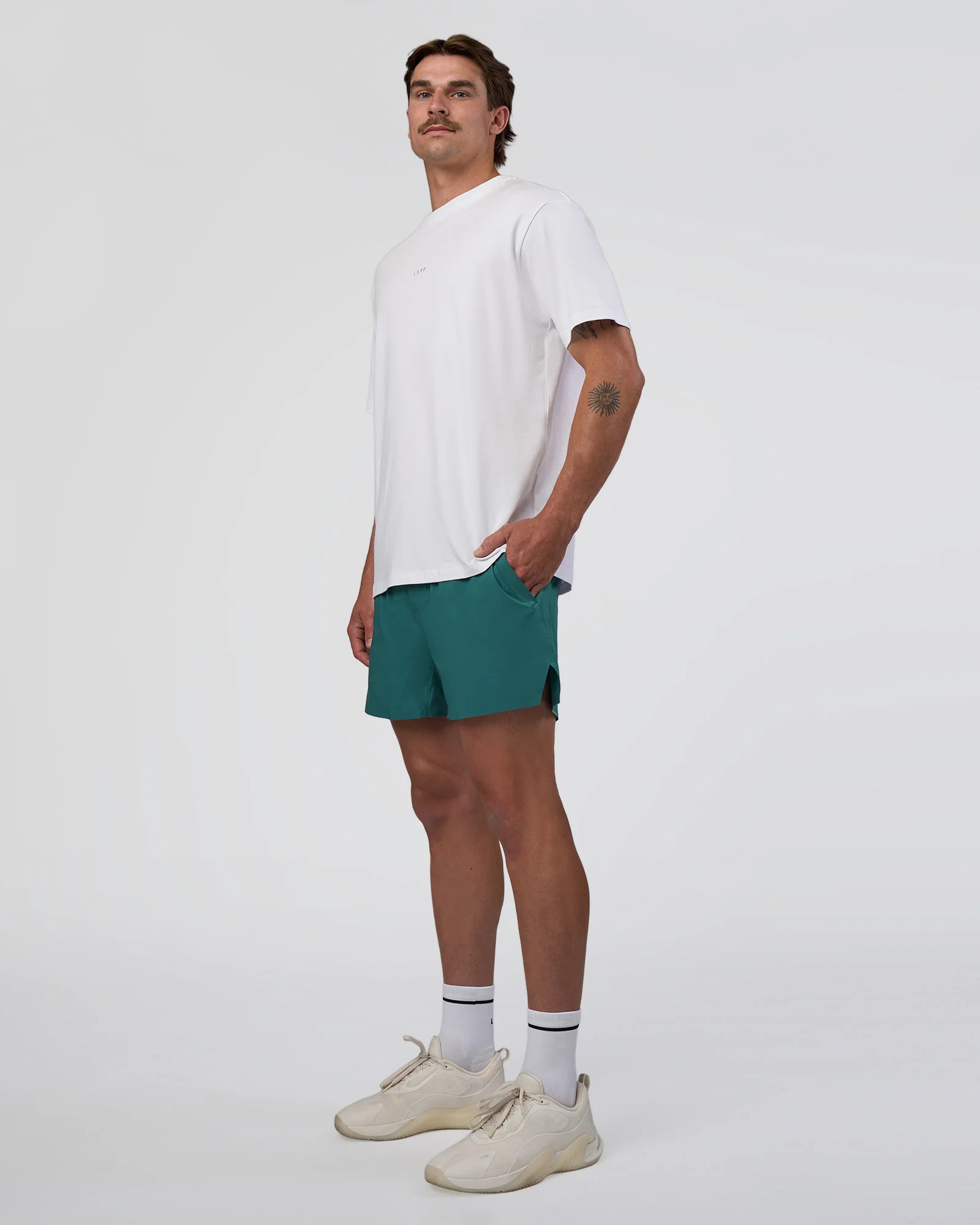Hybrid Lined 5" Short - Transformative Teal - Image 3