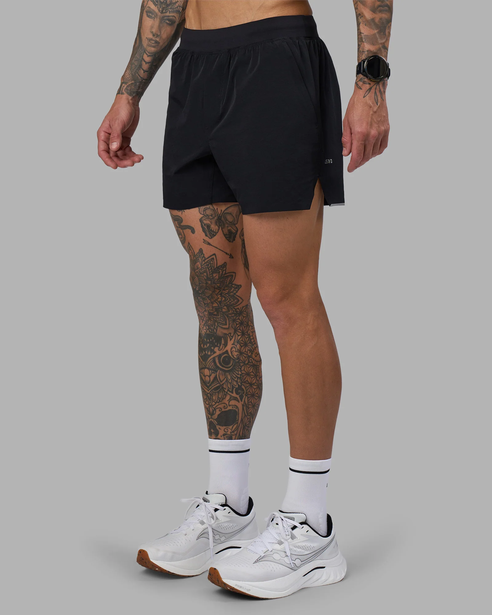 Hybrid 5" Short - Black-Reflective - Image 9