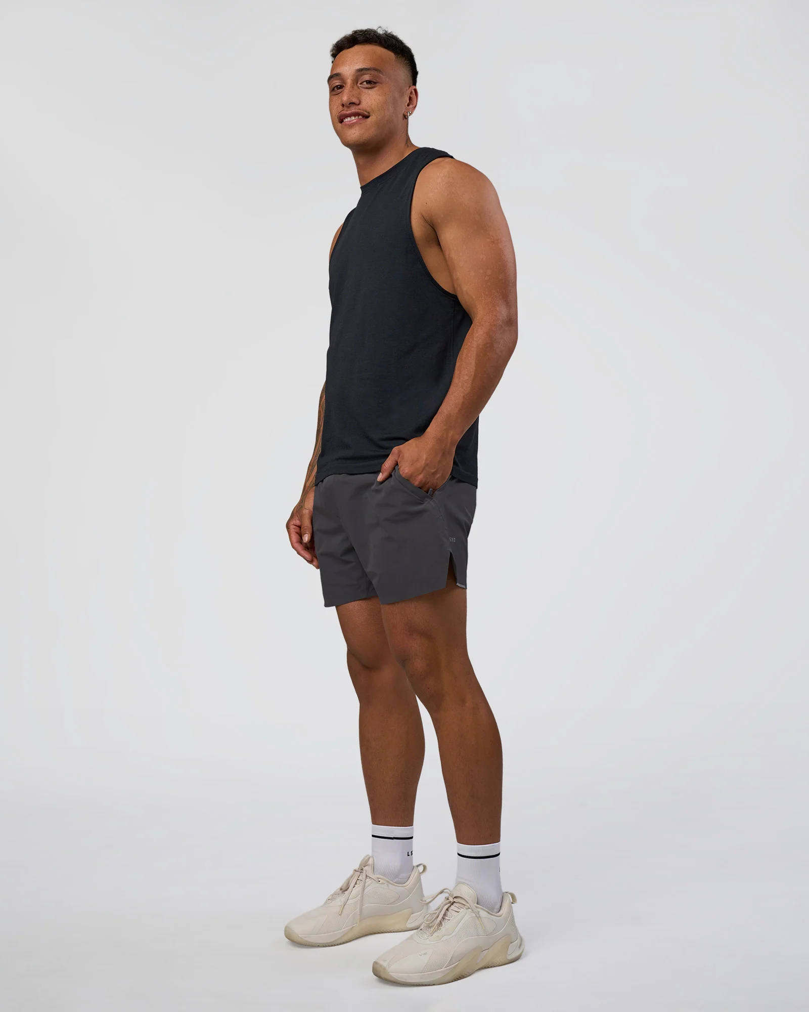 Hybrid 5" Short - Dark Storm - Image 2