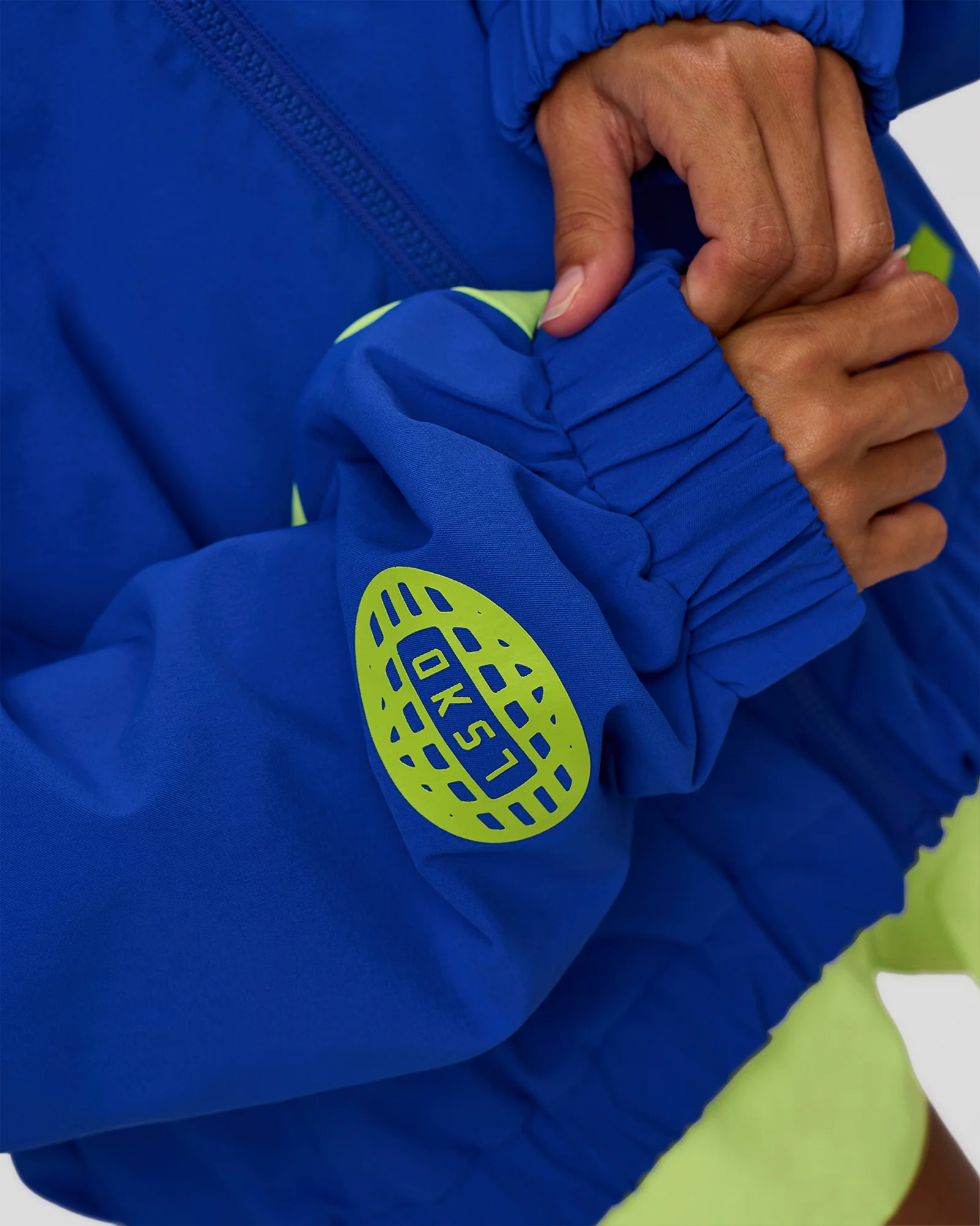 Hype Oversized Track Jacket - Electric Indigo - Image 5