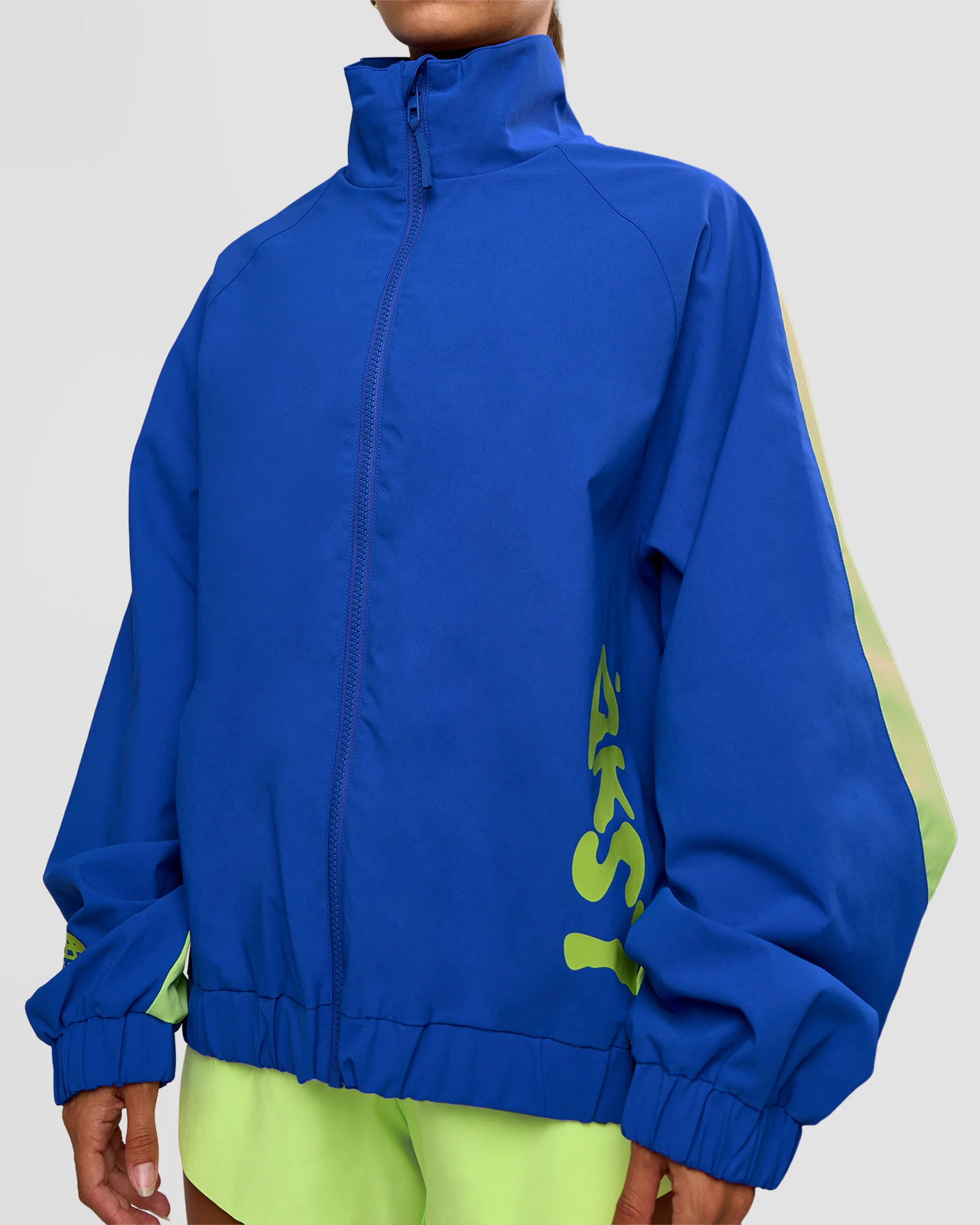 Hype Oversized Track Jacket - Electric Indigo - Image 7