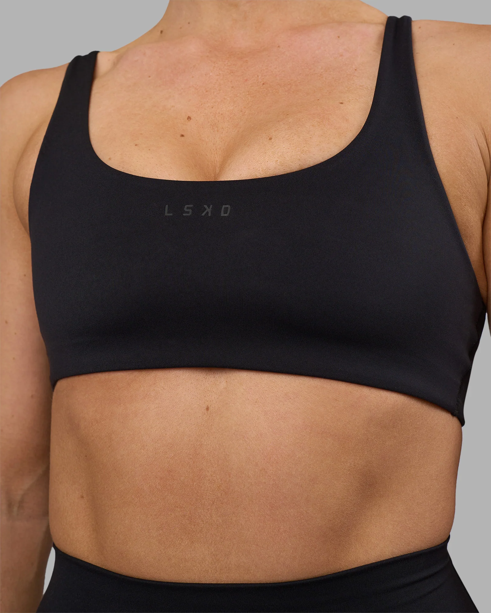 Impulse Reversible Sports Bra - Black - Image 10