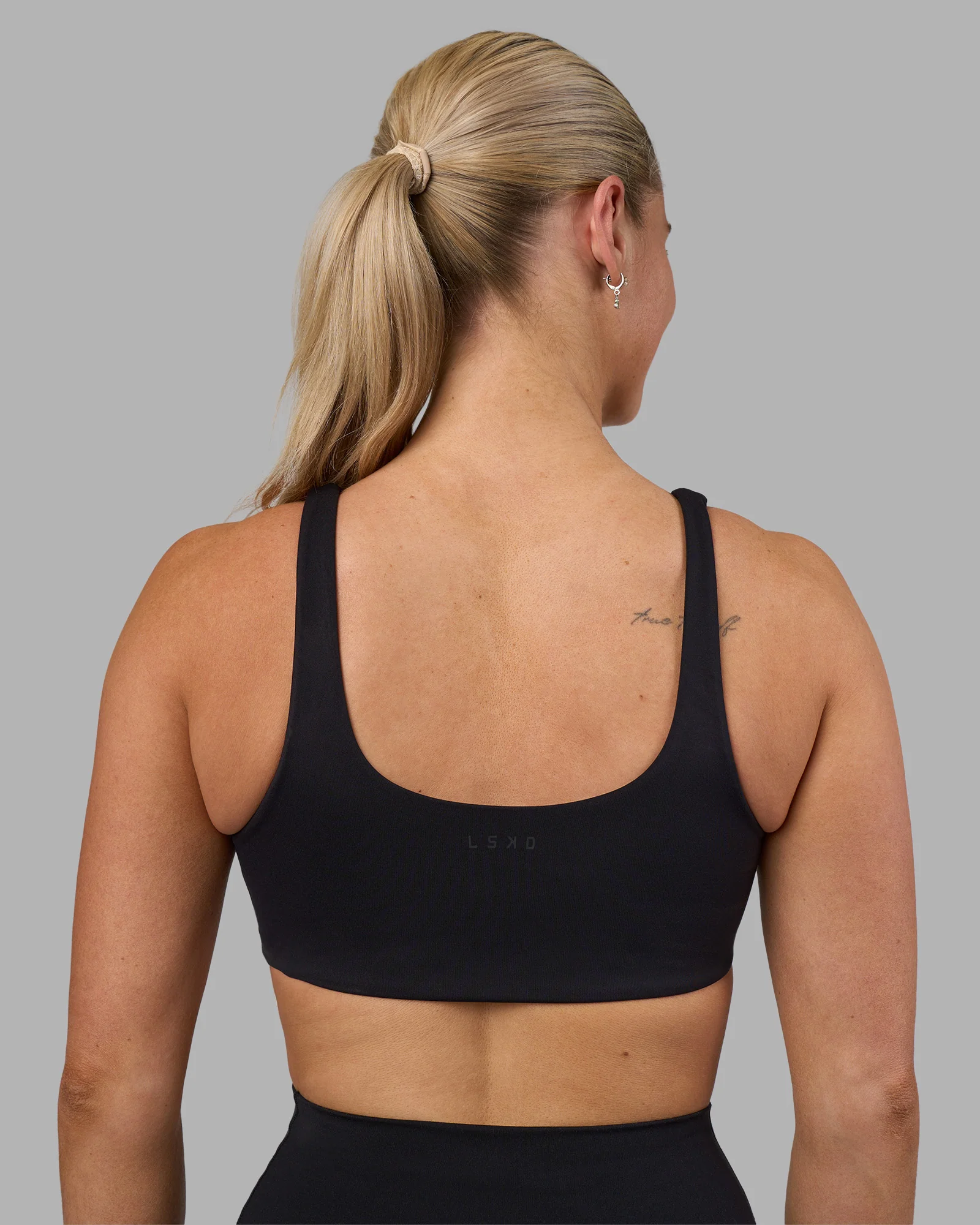 Impulse Reversible Sports Bra - Black - Image 5