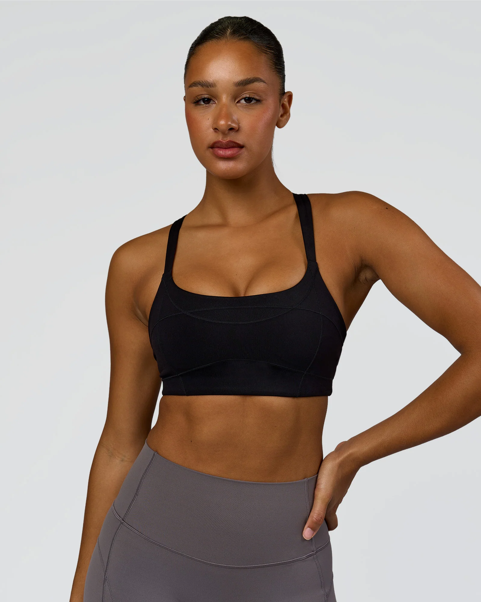 Inertia Sports Bra - Black - Image 4