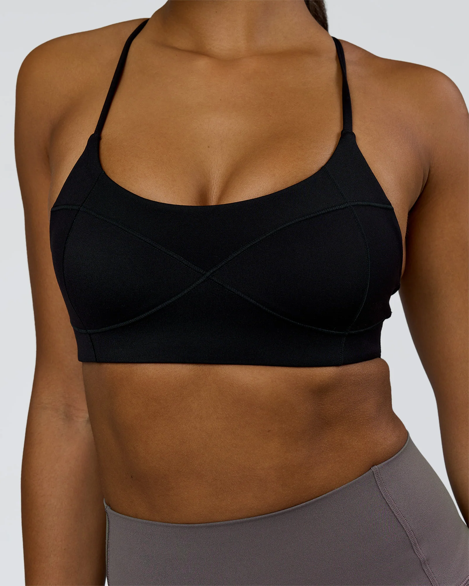 Infinite Contour Sports Bra - Black - Image 8