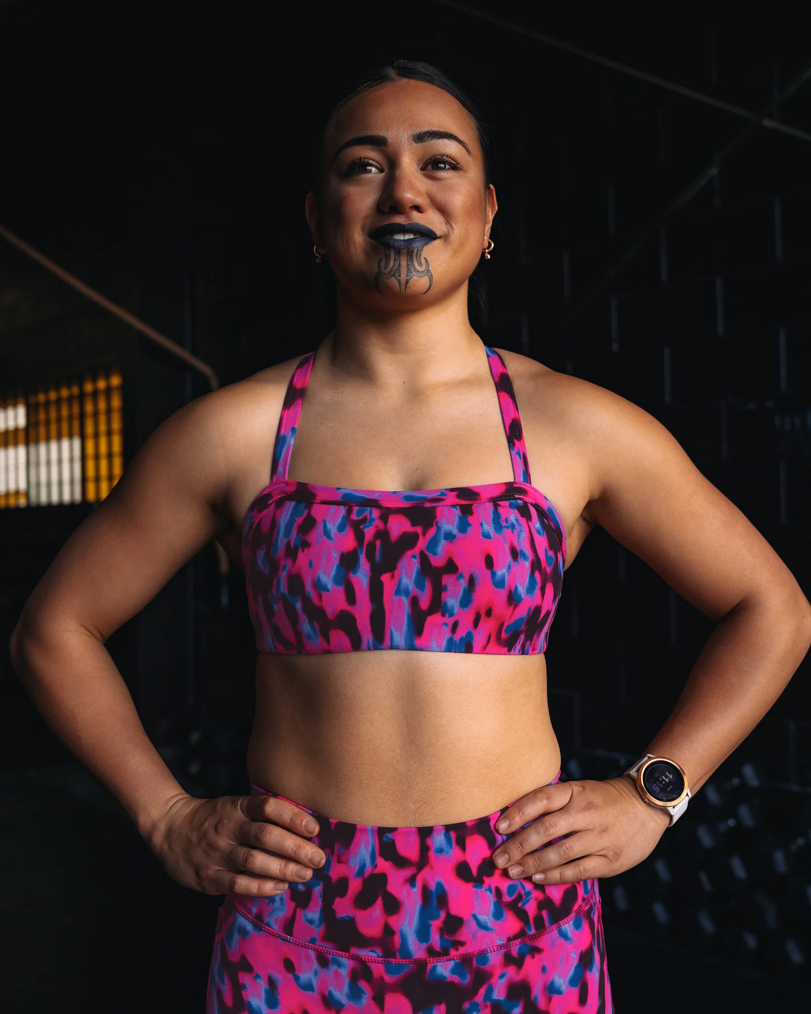 Inspired Sports Bra - Pink Luminous - Image 10
