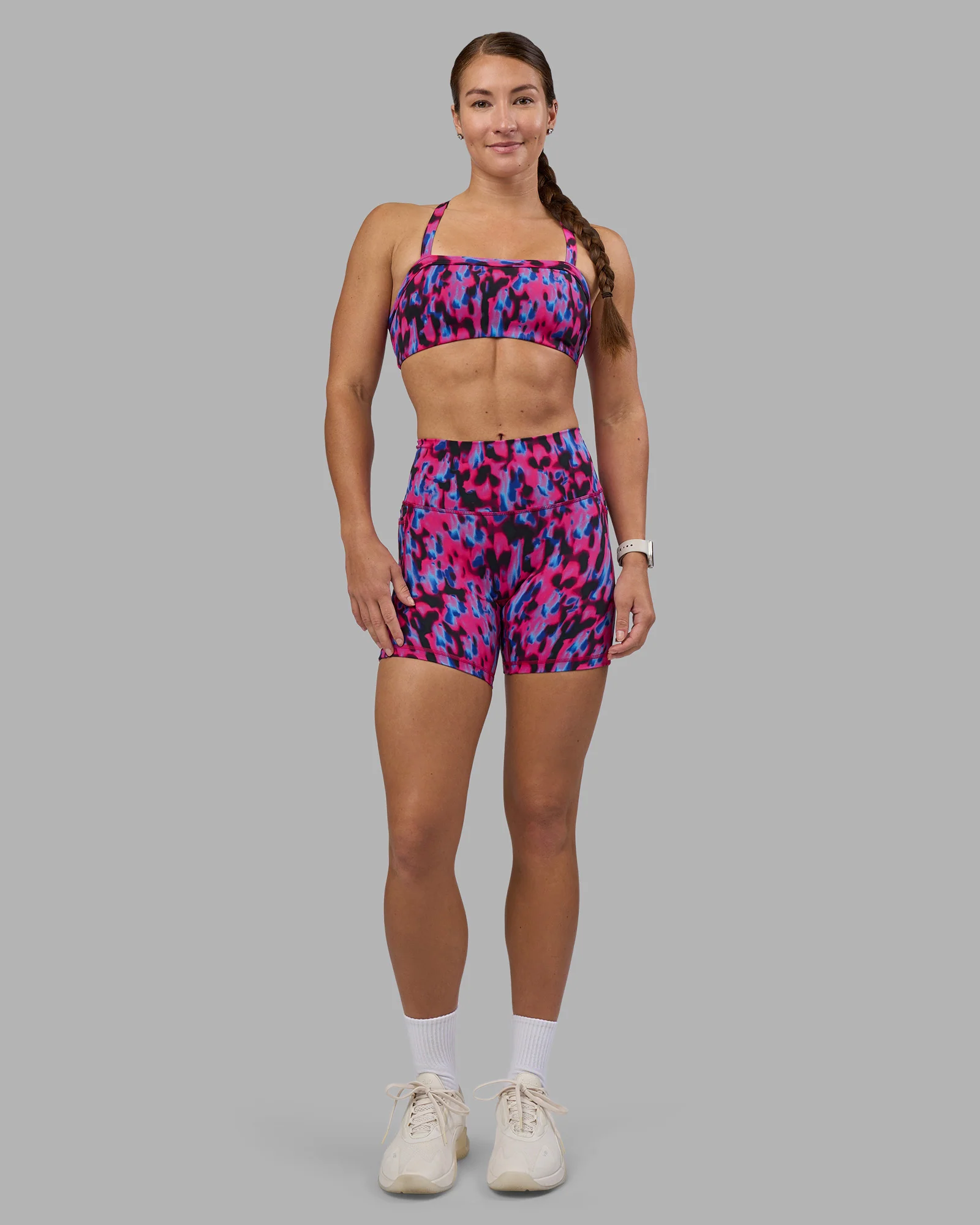 Inspired Sports Bra - Pink Luminous - Image 4