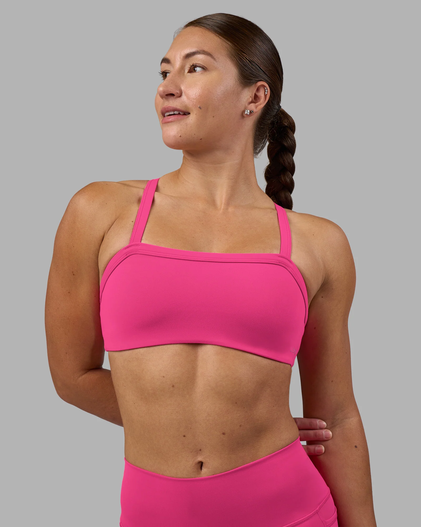 Inspired Sports Bra - Ultra Pink - Image 2