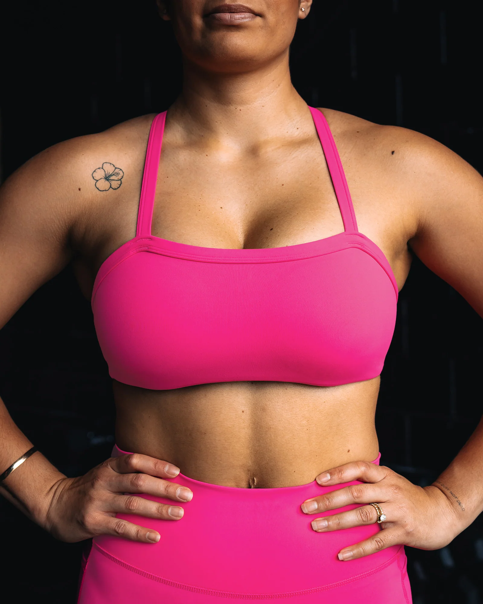 Inspired Sports Bra - Ultra Pink - Image 5