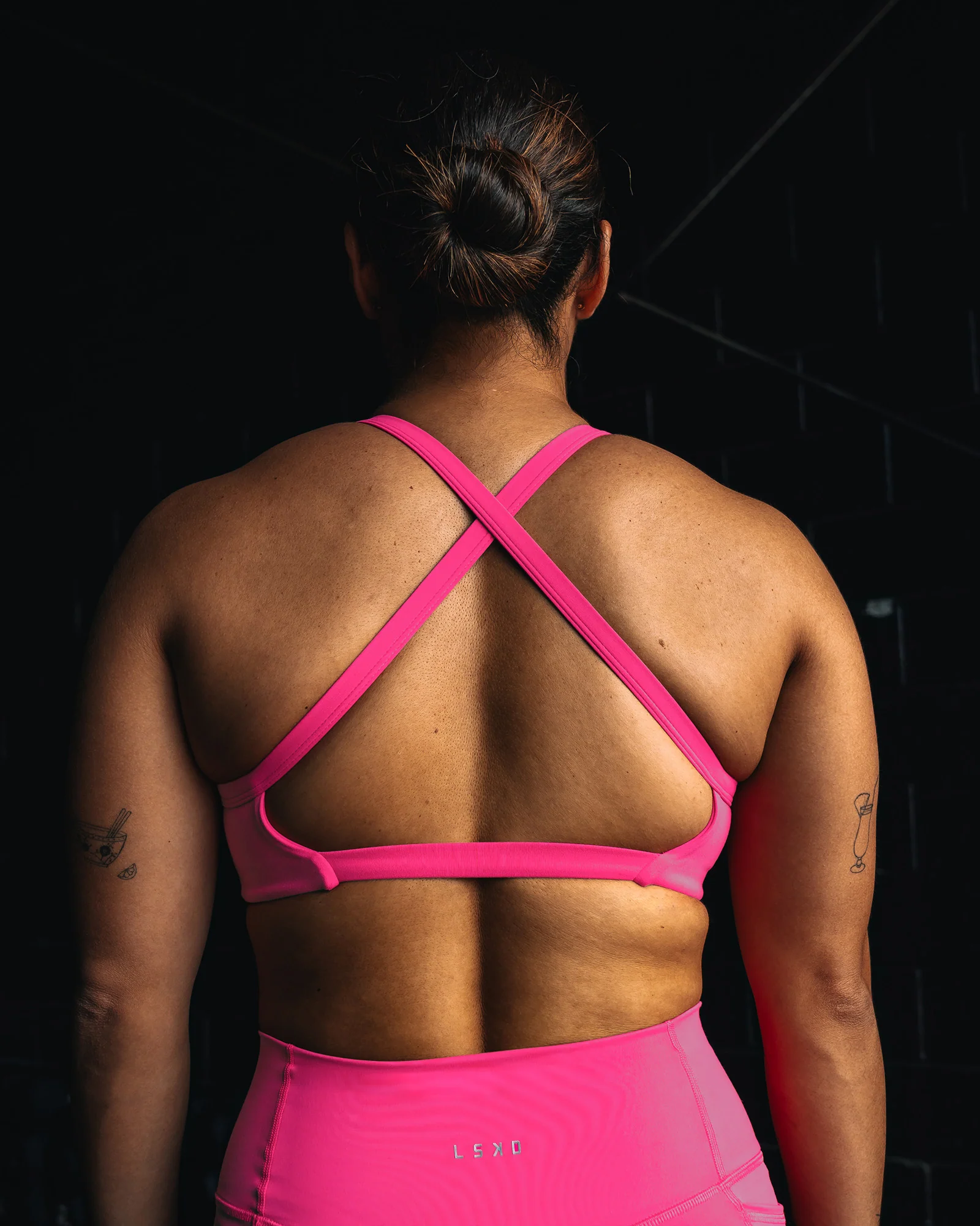 Inspired Sports Bra - Ultra Pink - Image 7