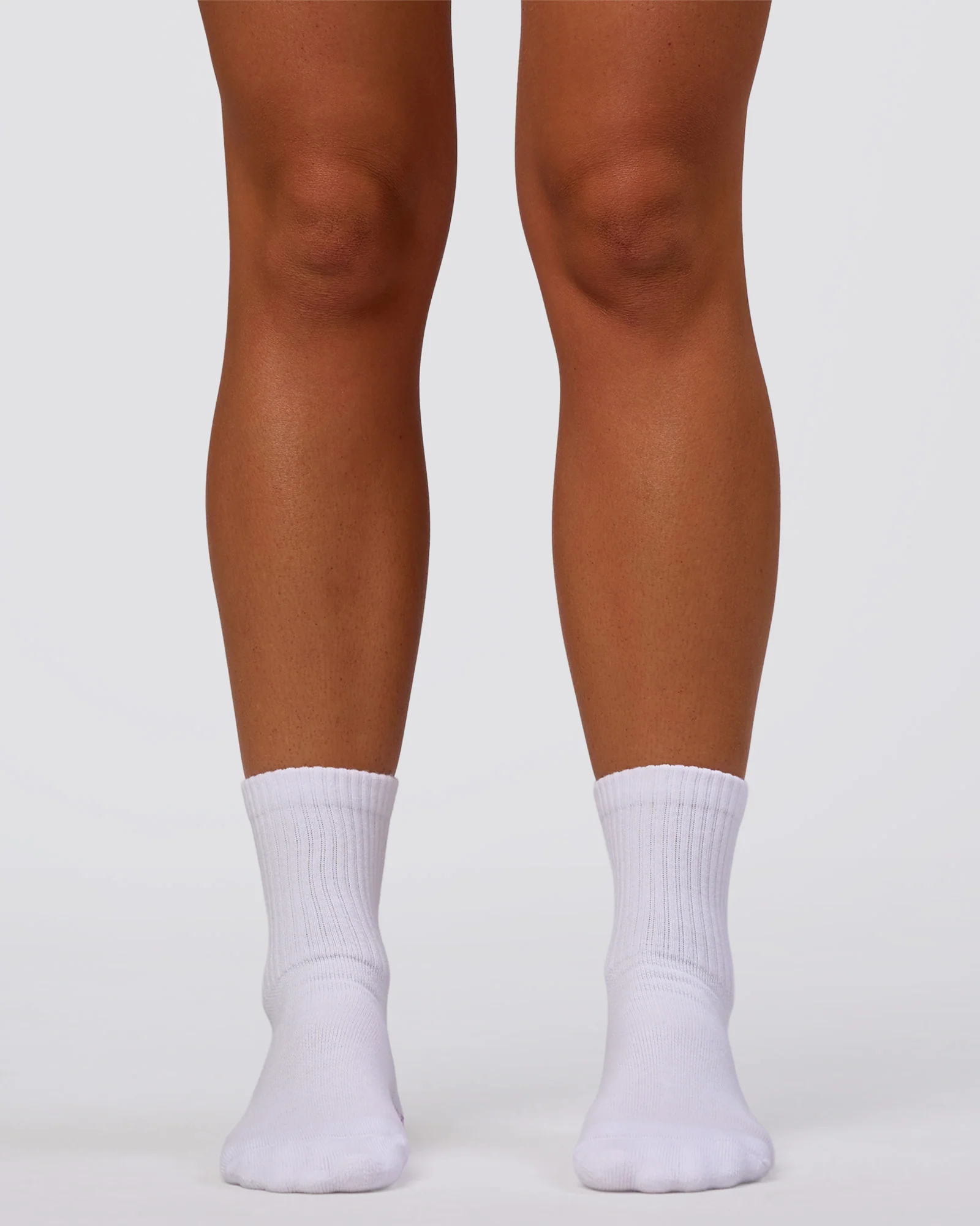 Journey Pilates Grip Socks - White-Pale Lilac - Image 4