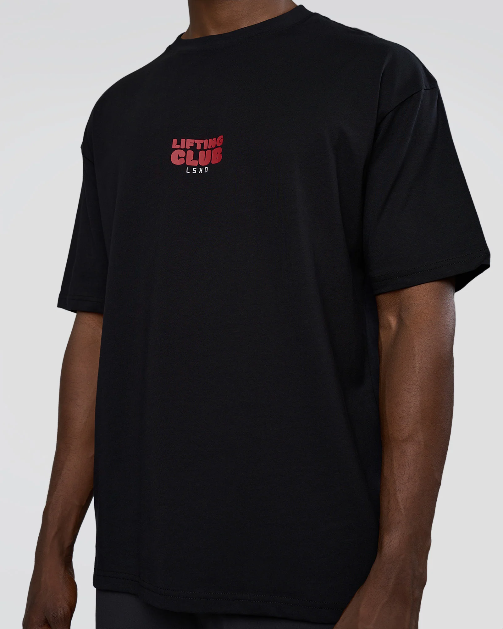 Kettle B FLXCotton Oversized Tee - Black-White - Image 8