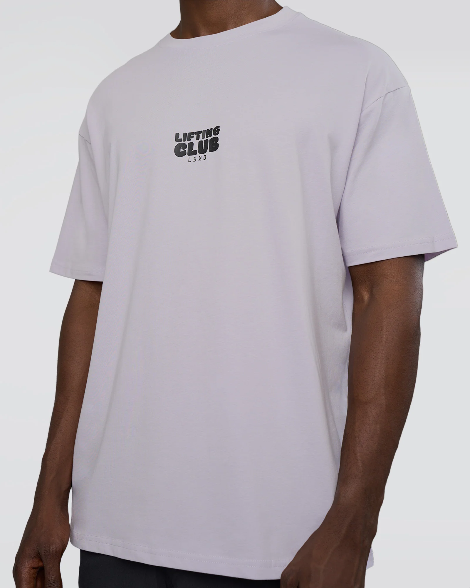 Kettle B FLXCotton Oversized Tee - Galactic Lilac-Black - Image 8