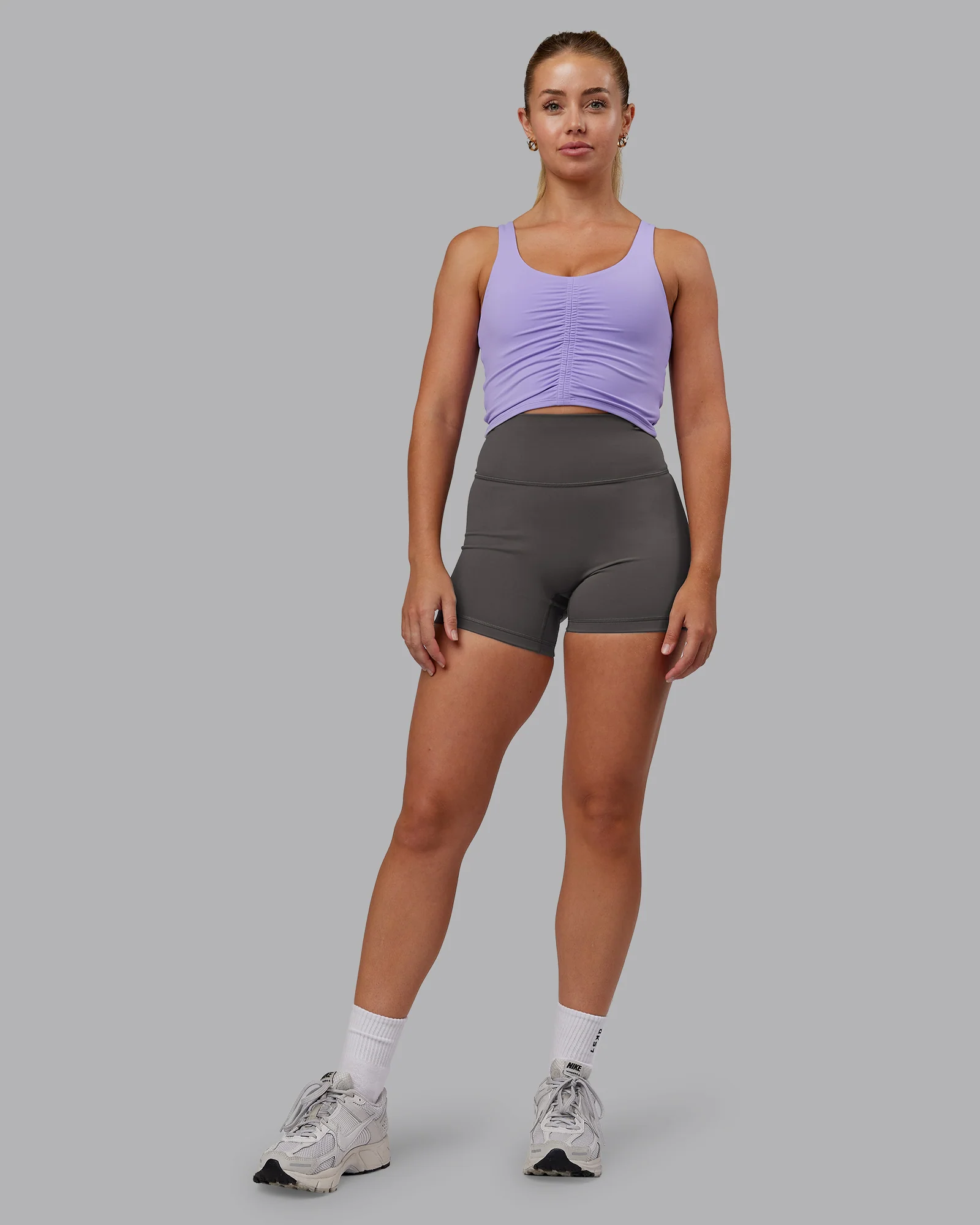 Liberty Ruched Tank - Violet Ray - Image 4