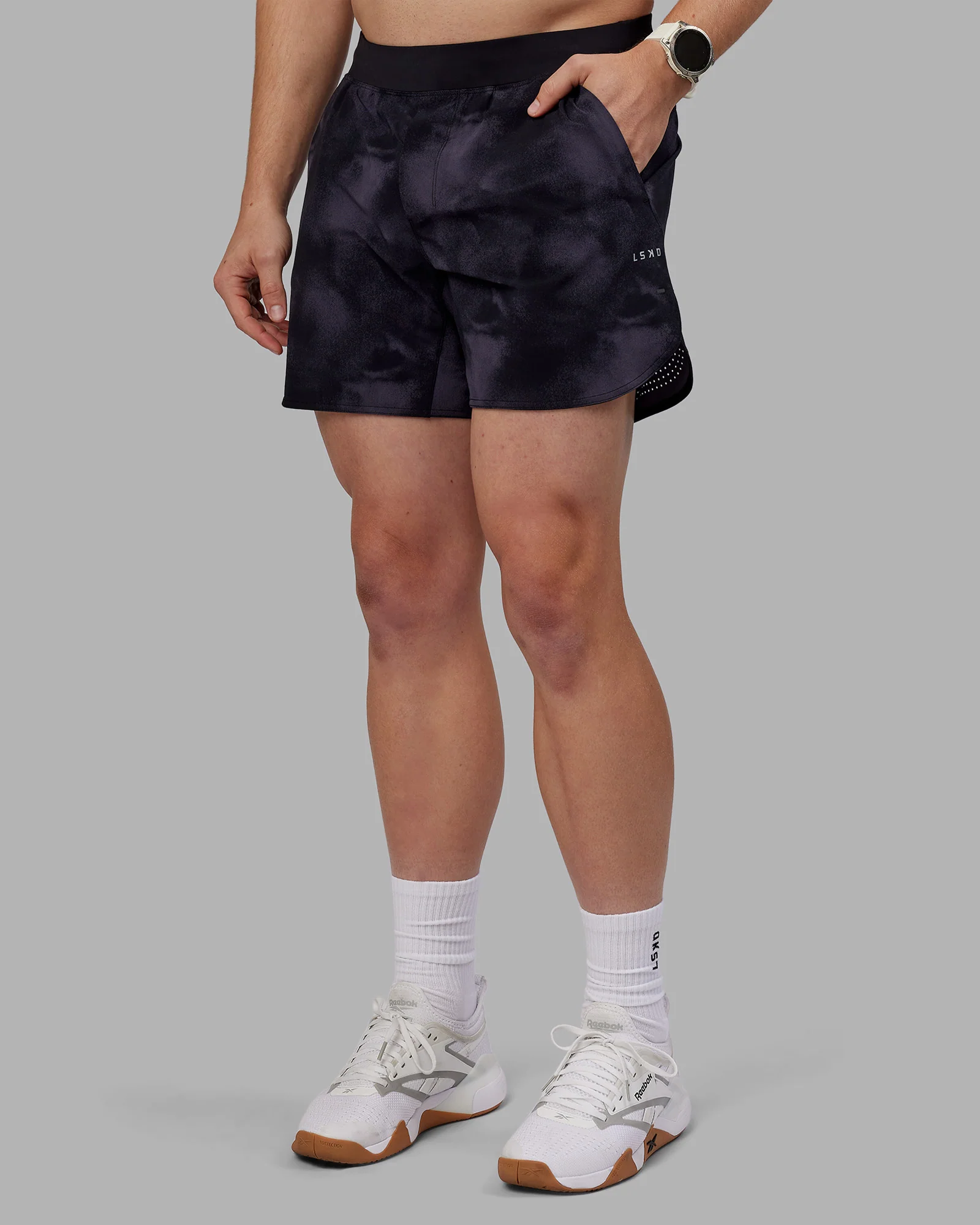 Lift 6" Short - Black Washed - Image 8
