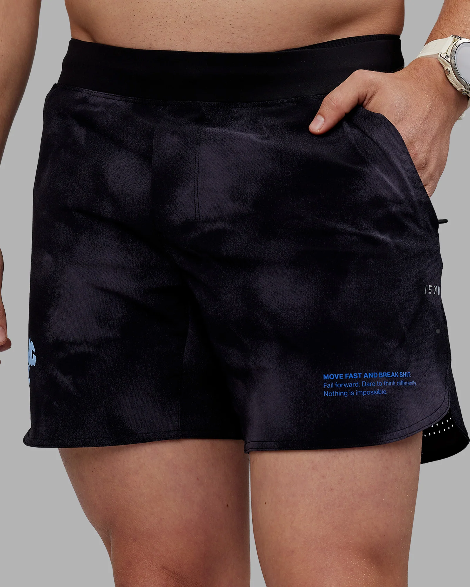 Lift 6" Short - Black Washed-Blue - Image 11