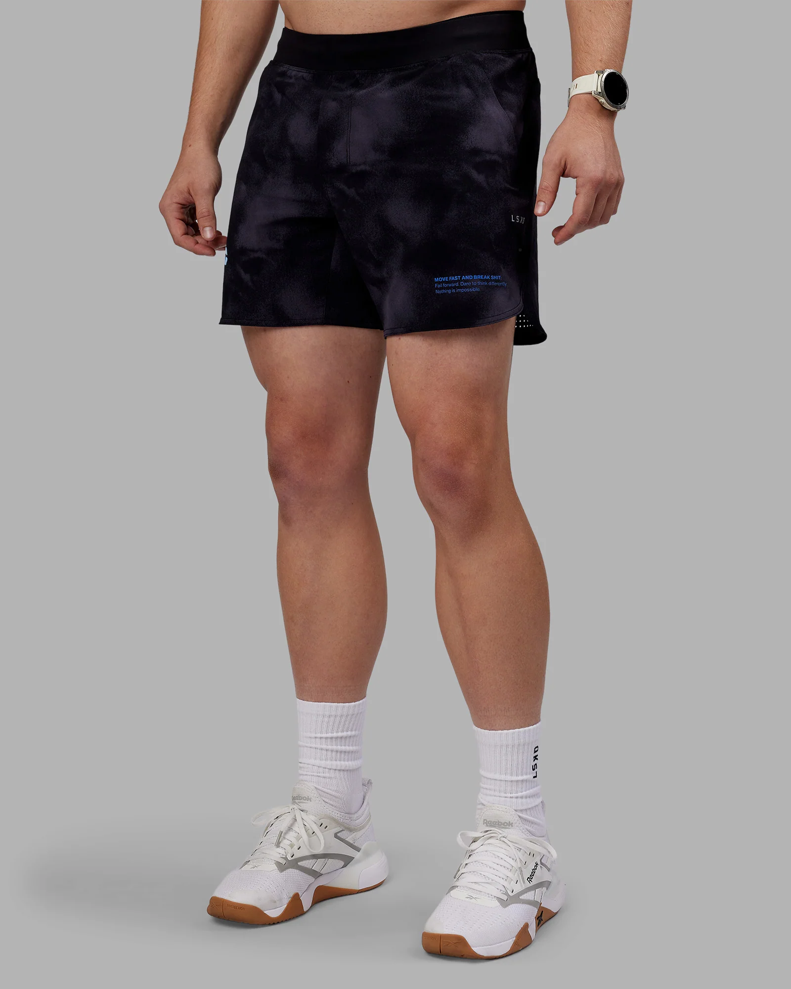 Lift 6" Short - Black Washed-Blue - Image 12