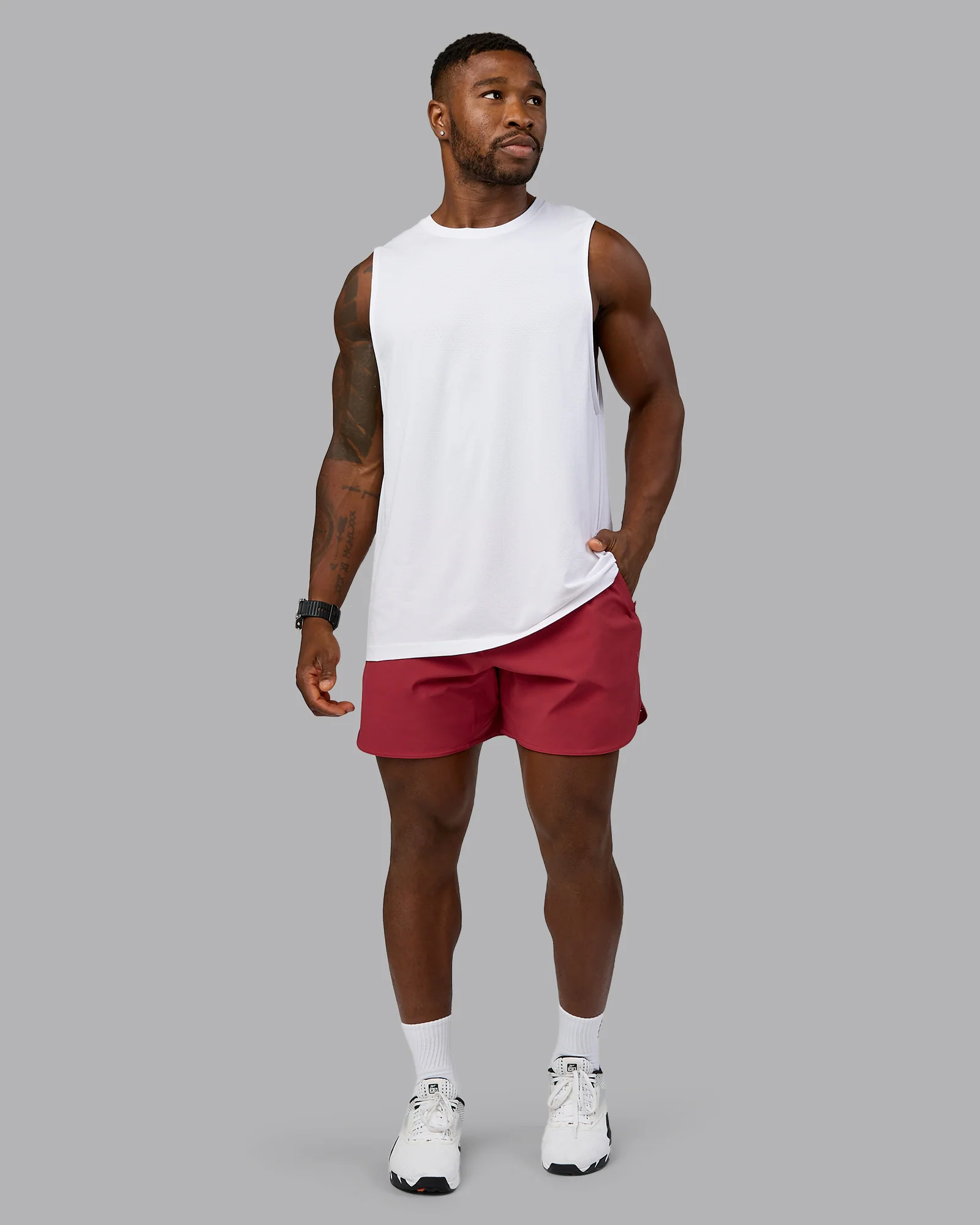 Lift 6" Short - Claret - Image 3
