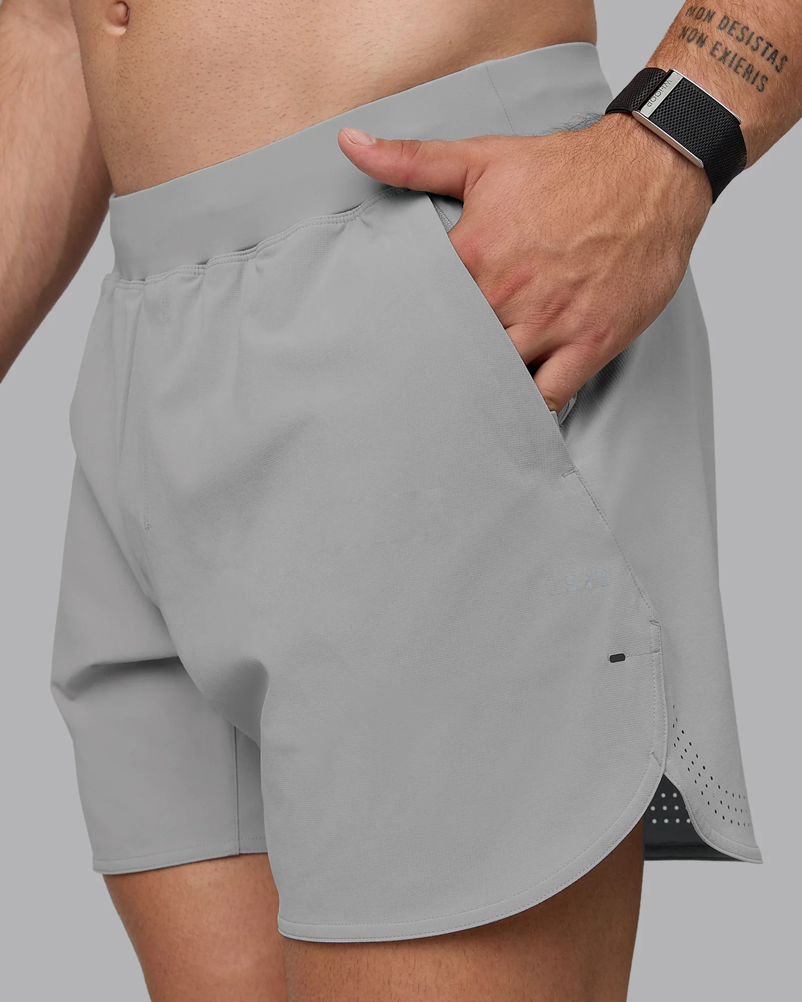 Lift Lined 6" Short - Circular Grey - Image 6