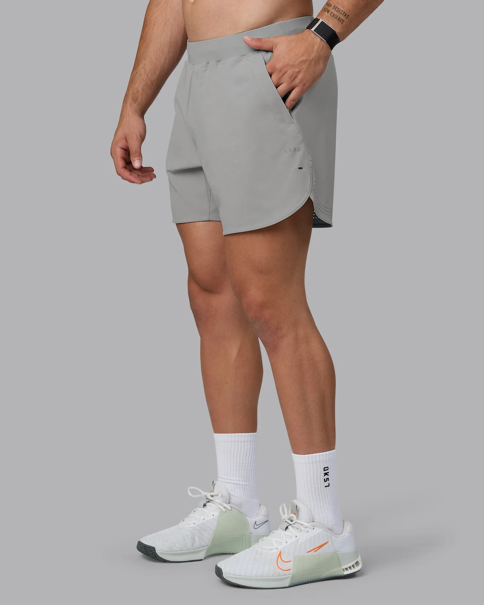 Lift Lined 6" Short - Circular Grey - Image 9