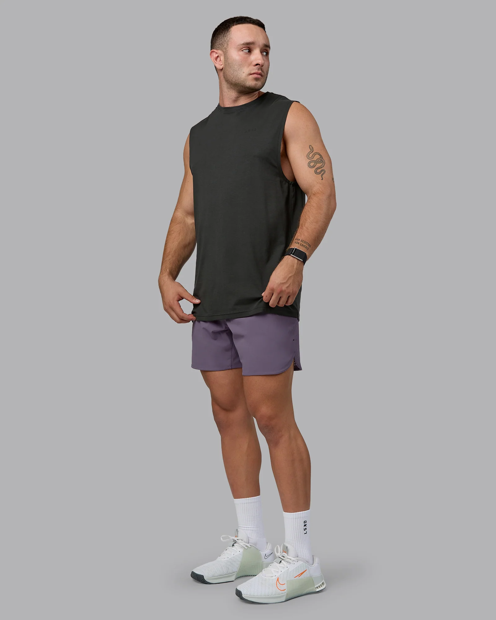 Lift Lined 6" Short - Purple Sage - Image 6