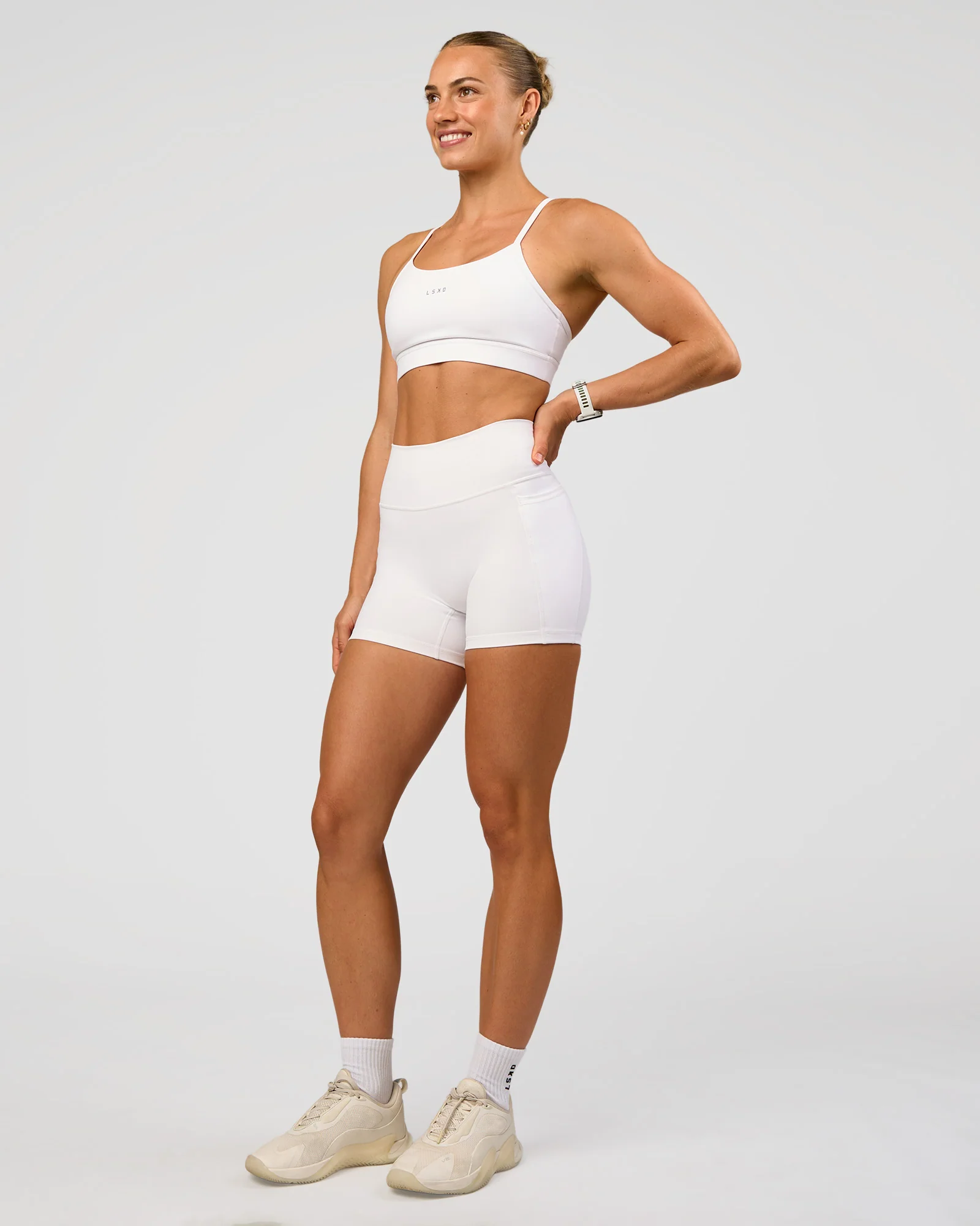 Lift Sports Bra - White - Image 3