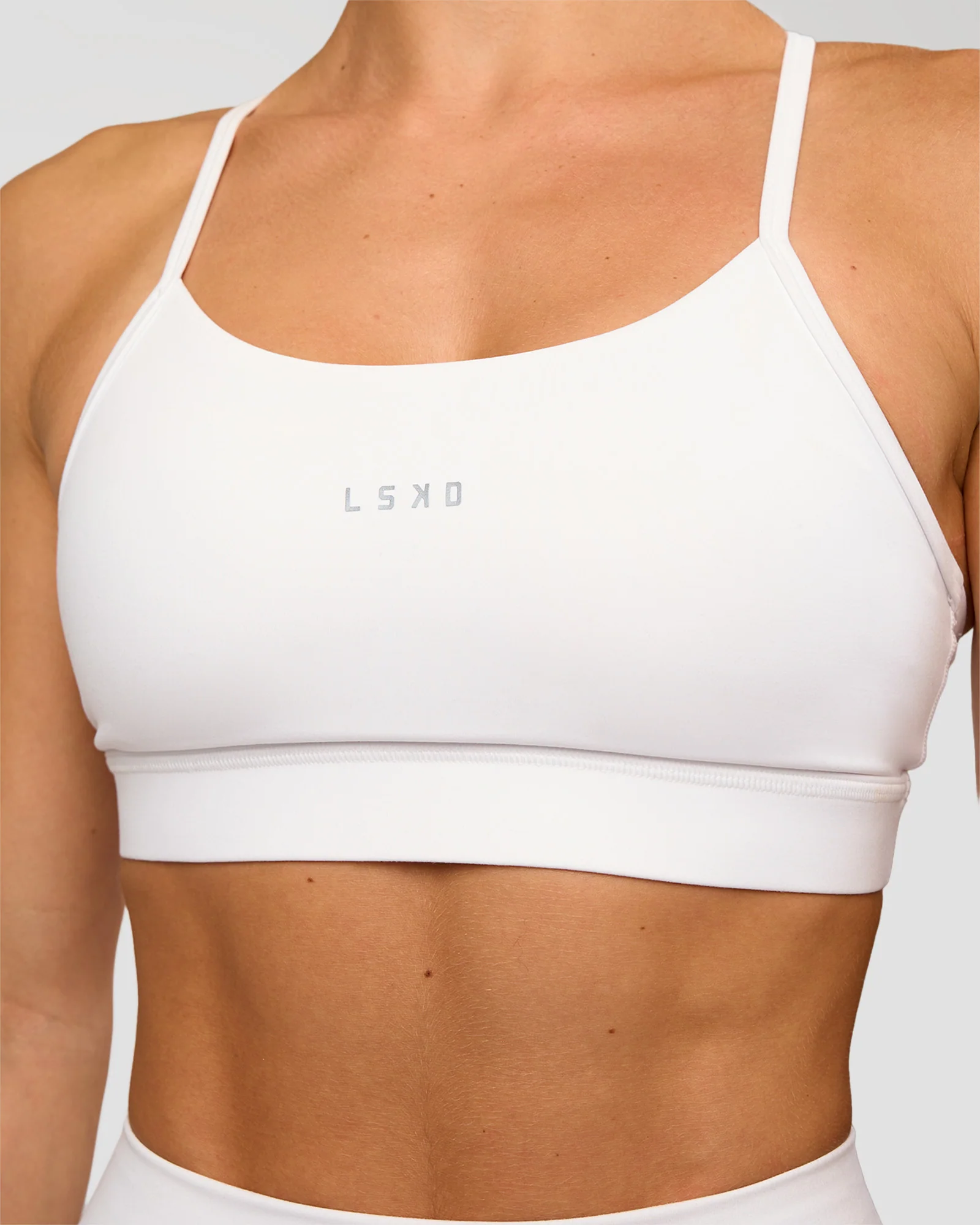 Lift Sports Bra - White - Image 4