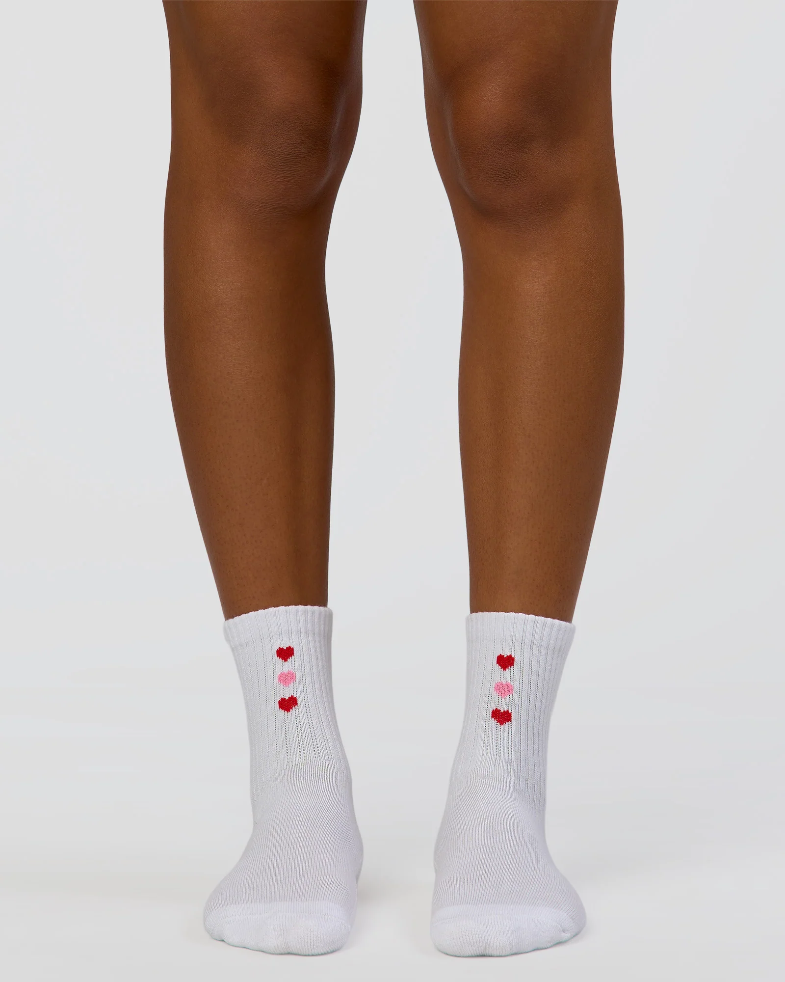 Love Steps Mini Quarter Socks - White-Marshmallow - Image 2