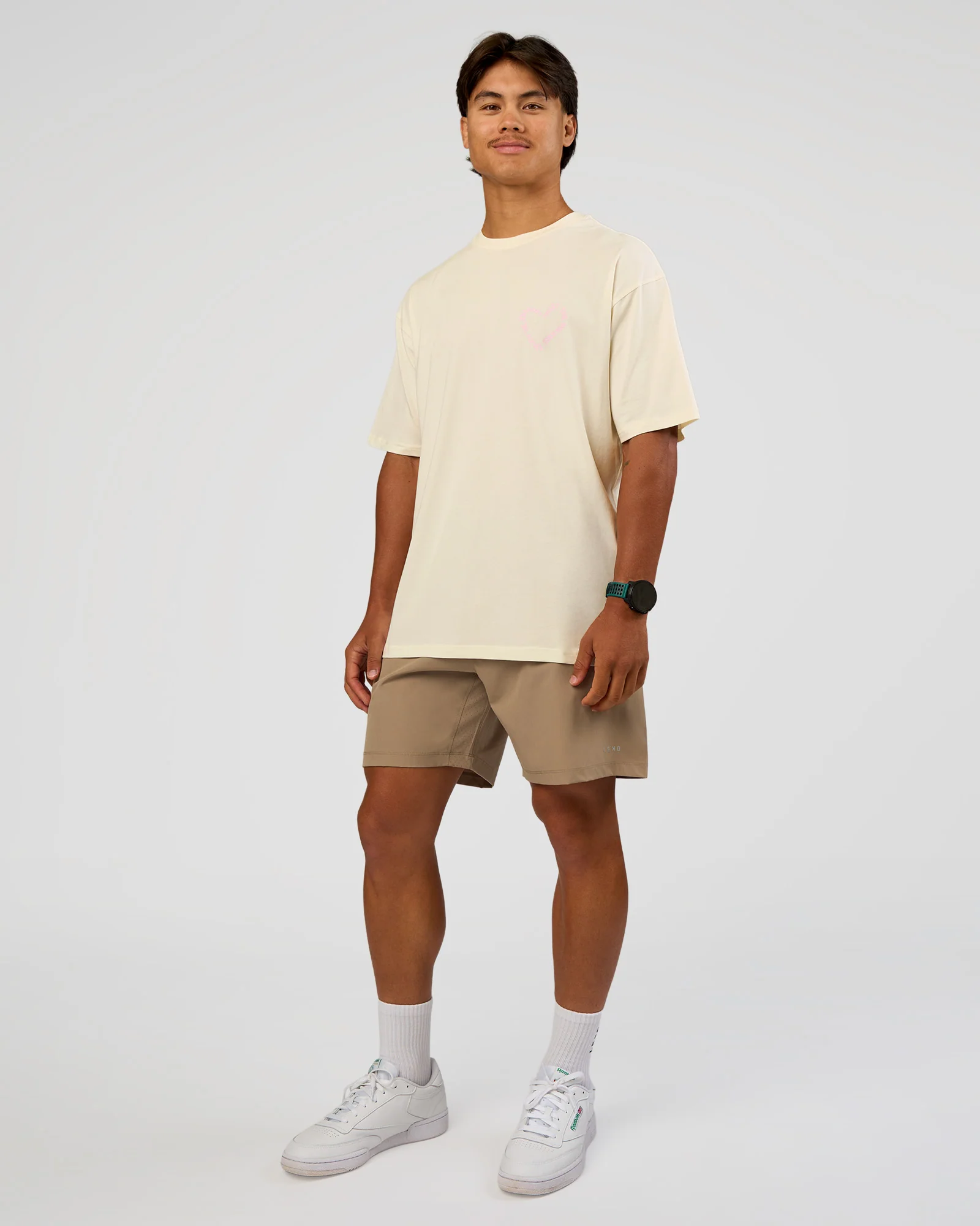 Love The Process FLXCotton Oversize Tee - Off White-Marshmallow - Image 6