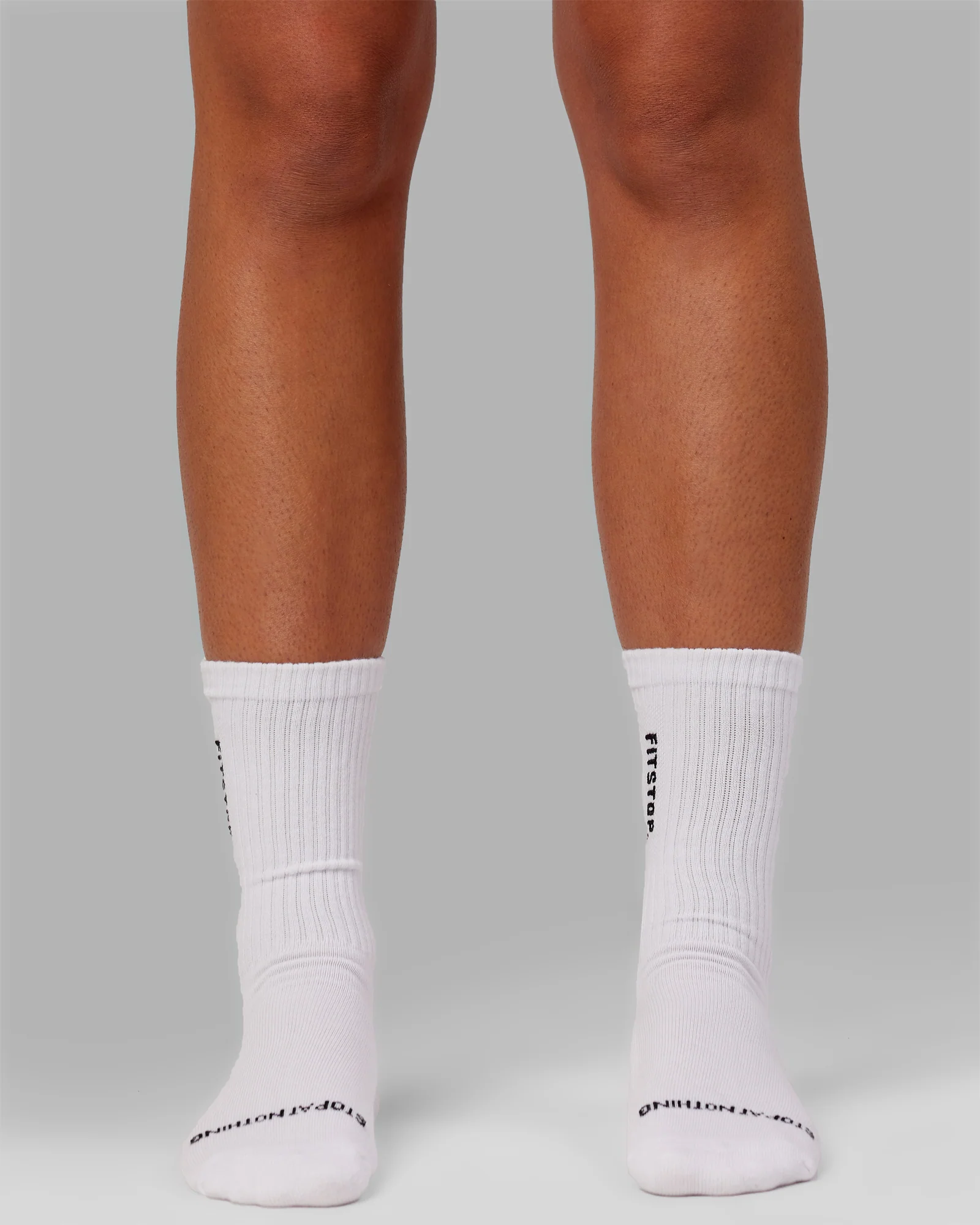 LSKD x Fitstop Crew Sock - White - Image 6