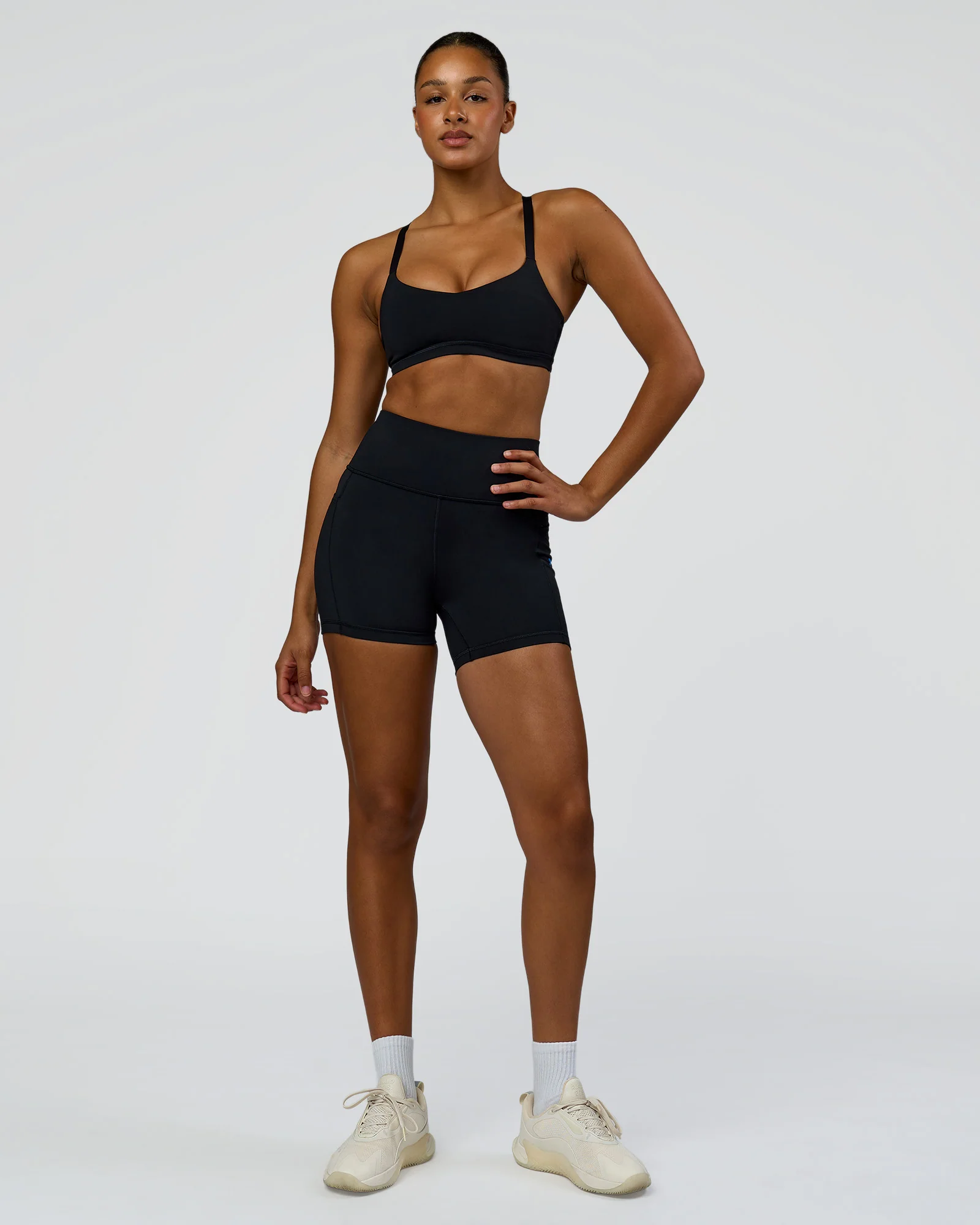 Luna Sports Bra - Black - Image 3