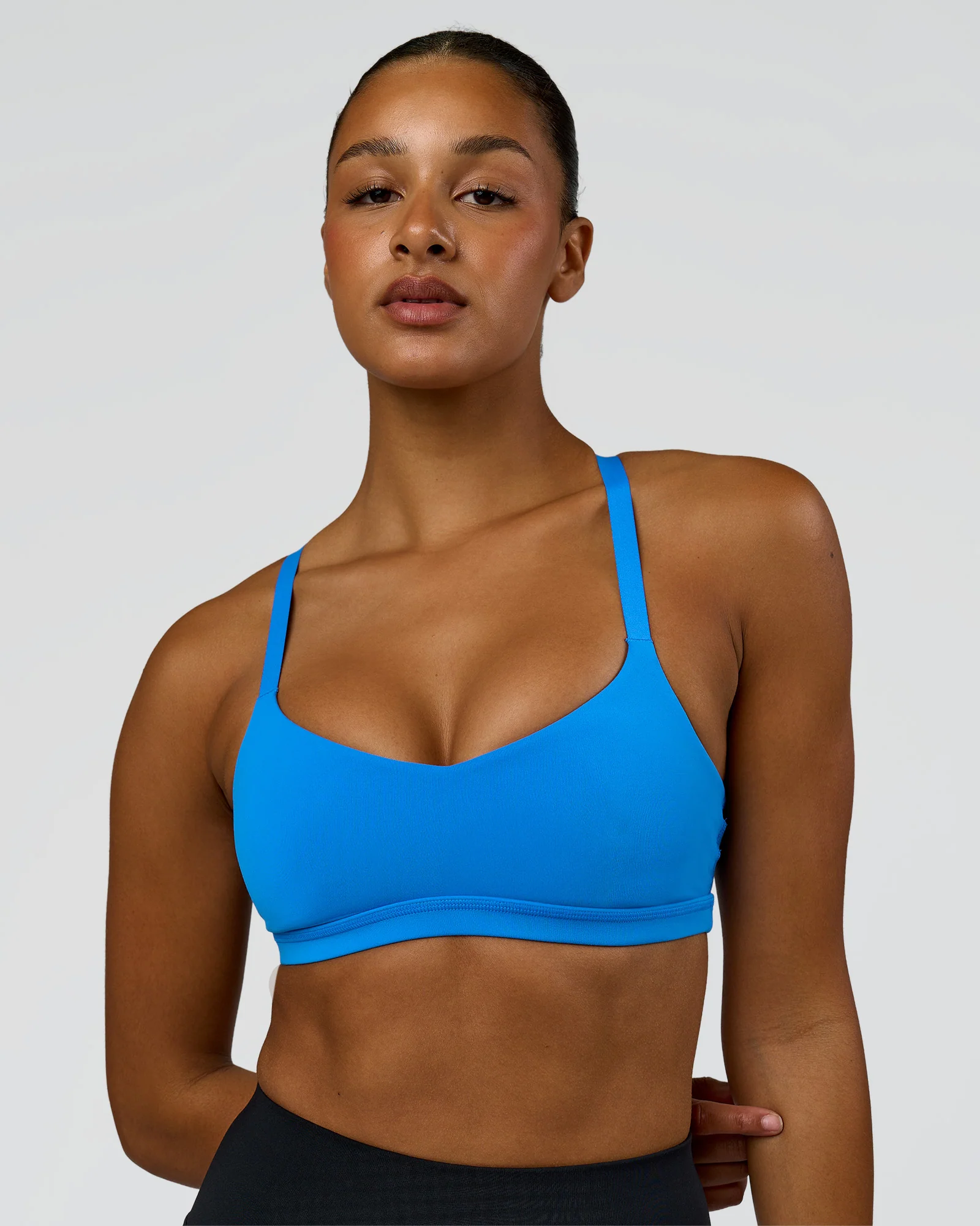 Luna Sports Bra - Palace Blue - Image 2